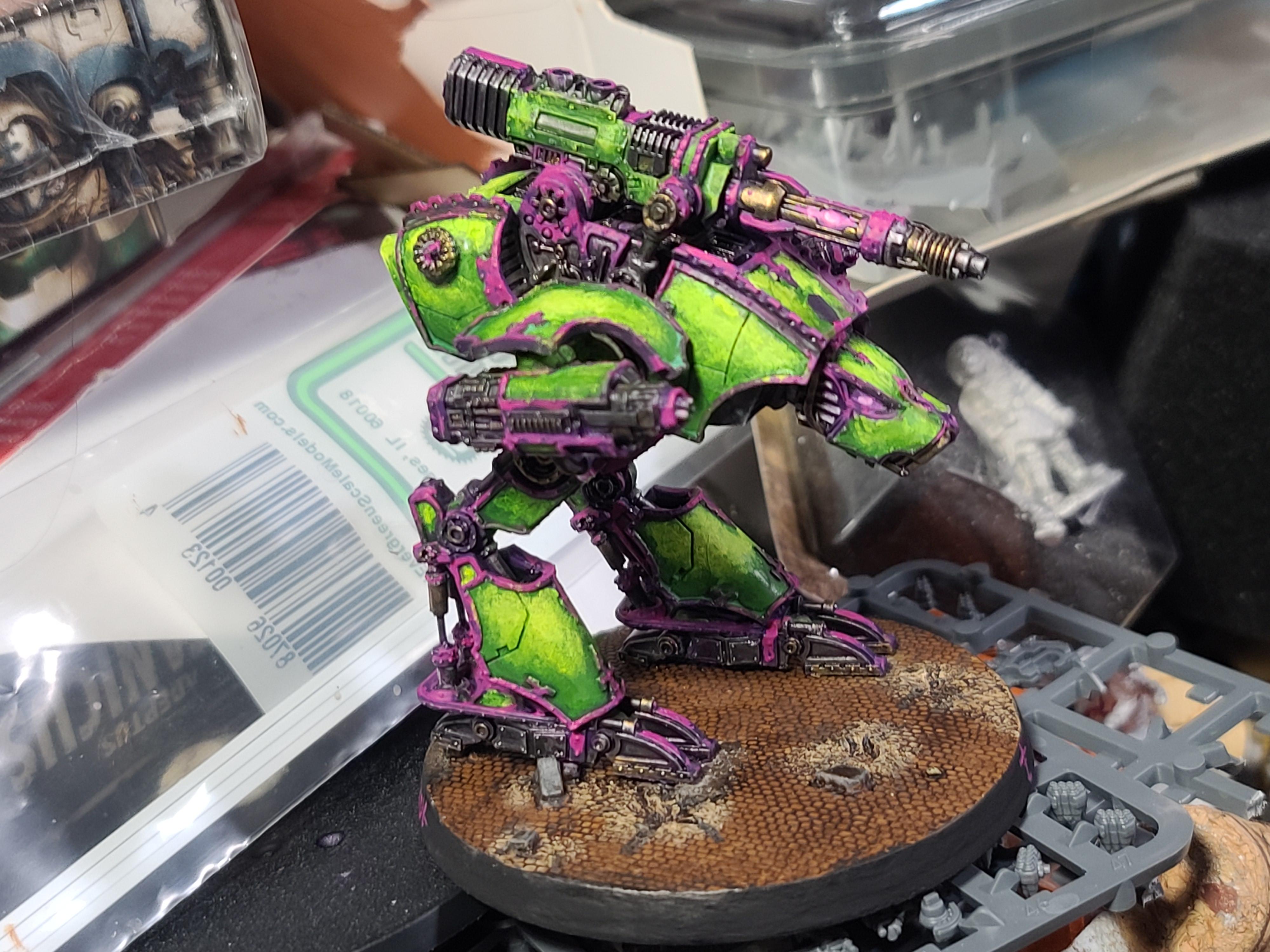 Adeptus Titanicus, Dire Wolf, Forge World, Games Workshop, Titan