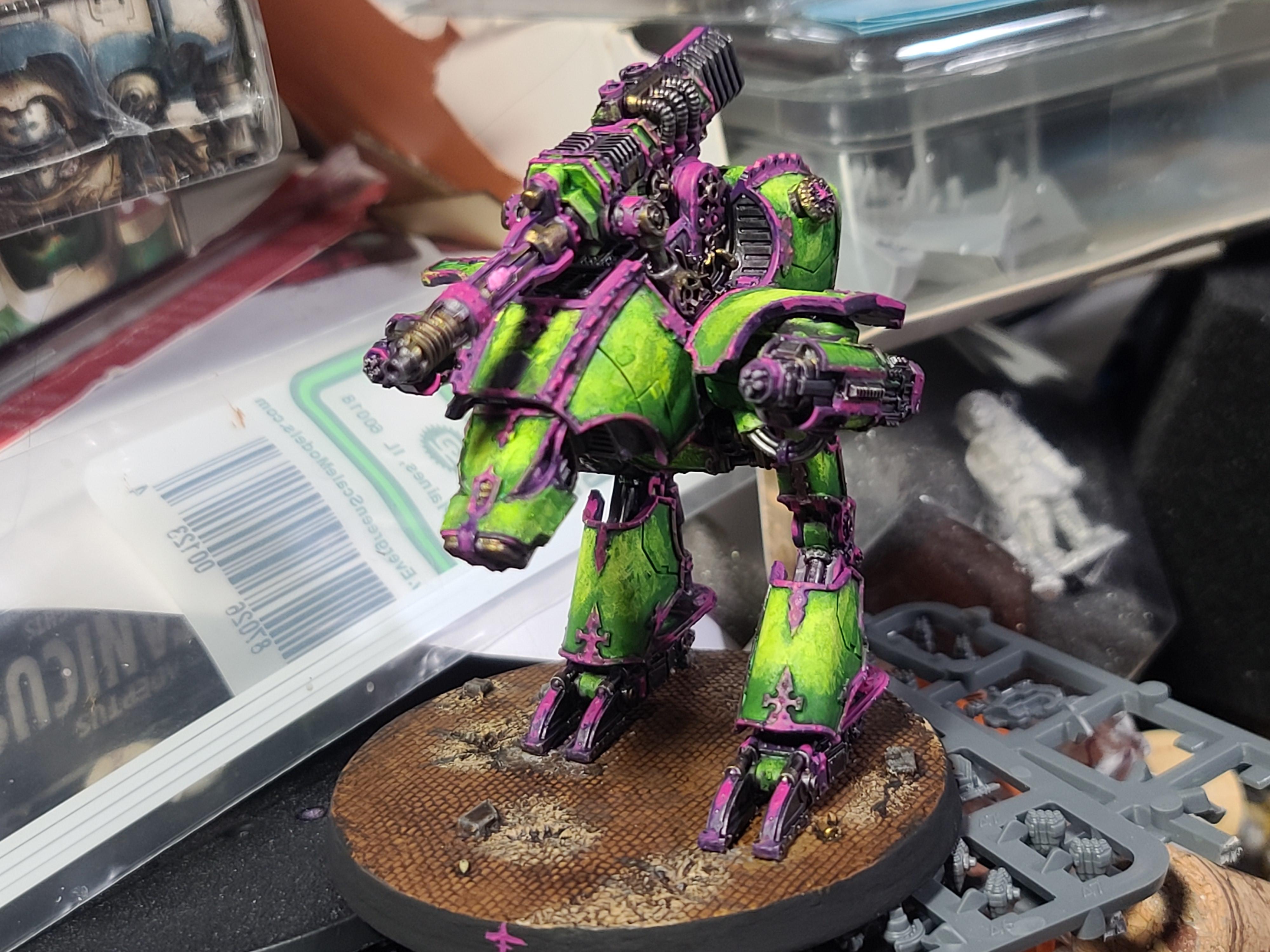Adeptus Titanicus, Dire Wolf, Forge World, Games Workshop, Titan