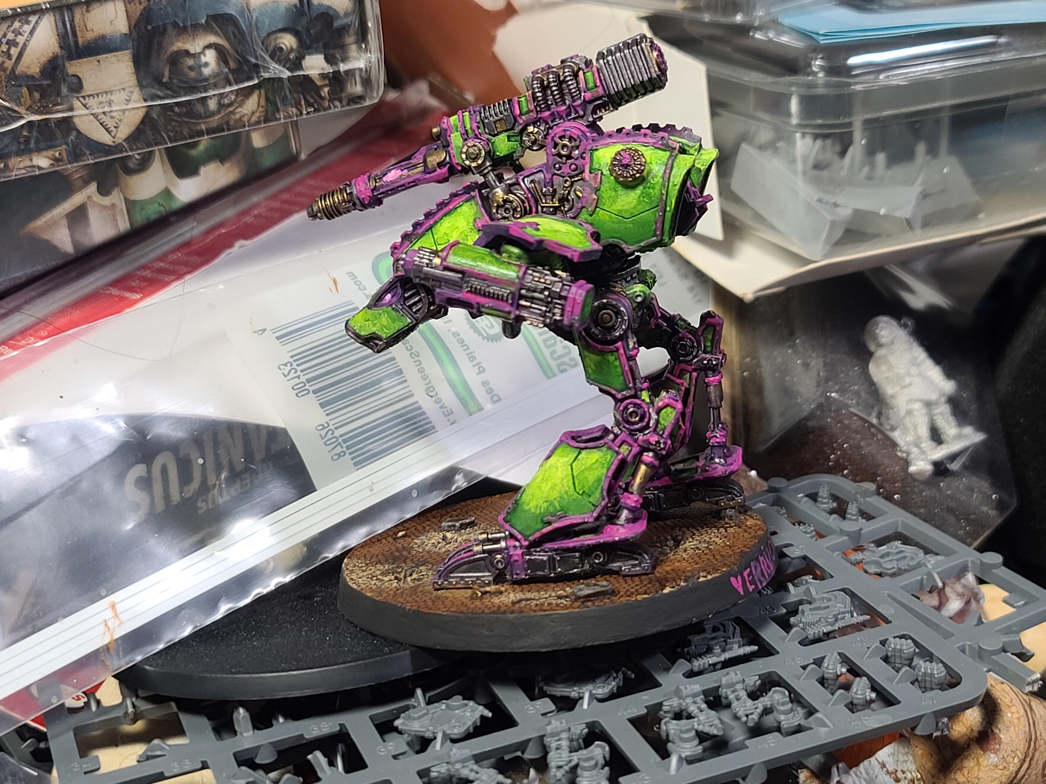 Adeptus Titanicus, Dire Wolf, Forge World, Games Workshop, Titan