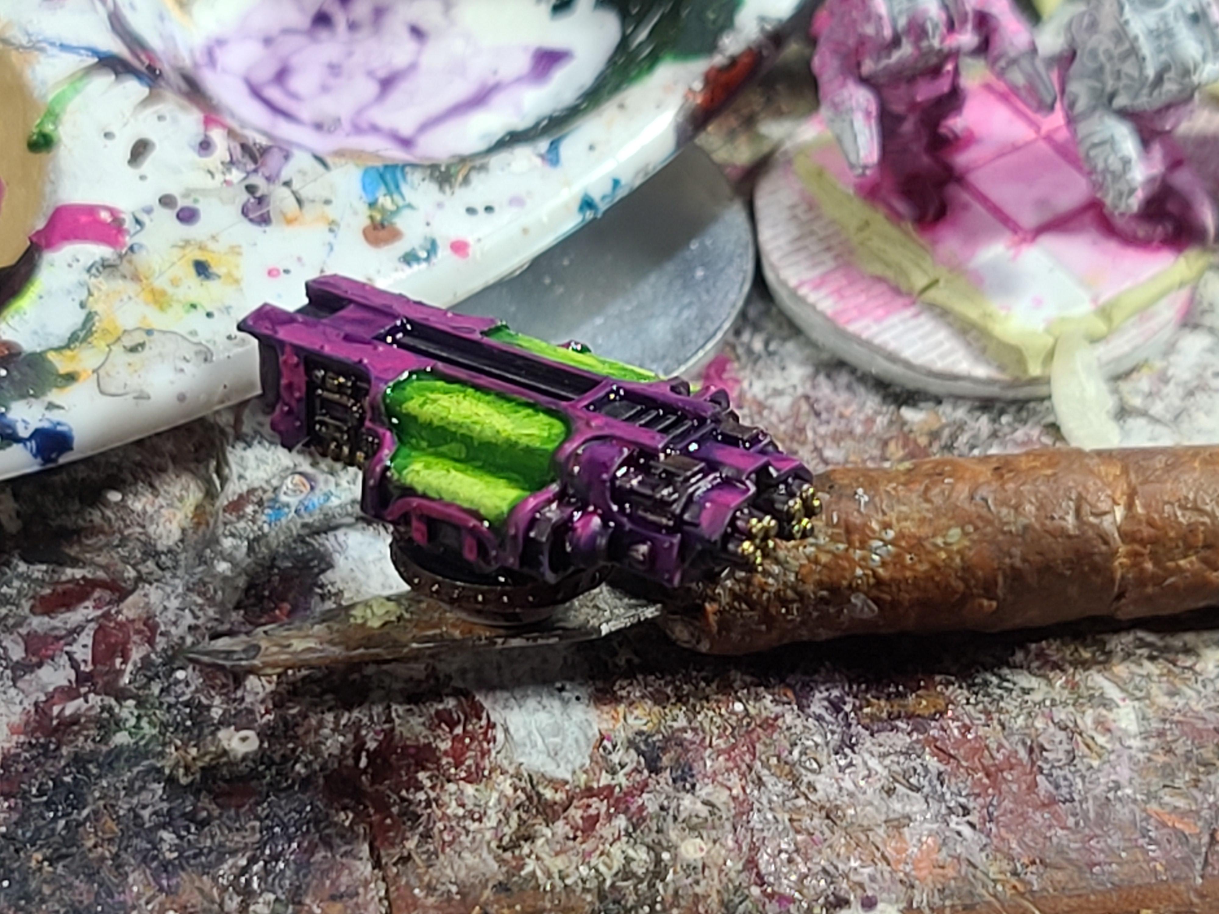 Adeptus Titanicus, Forge World, Games Workshop, Vulcan Megabolter, Weapon Swap