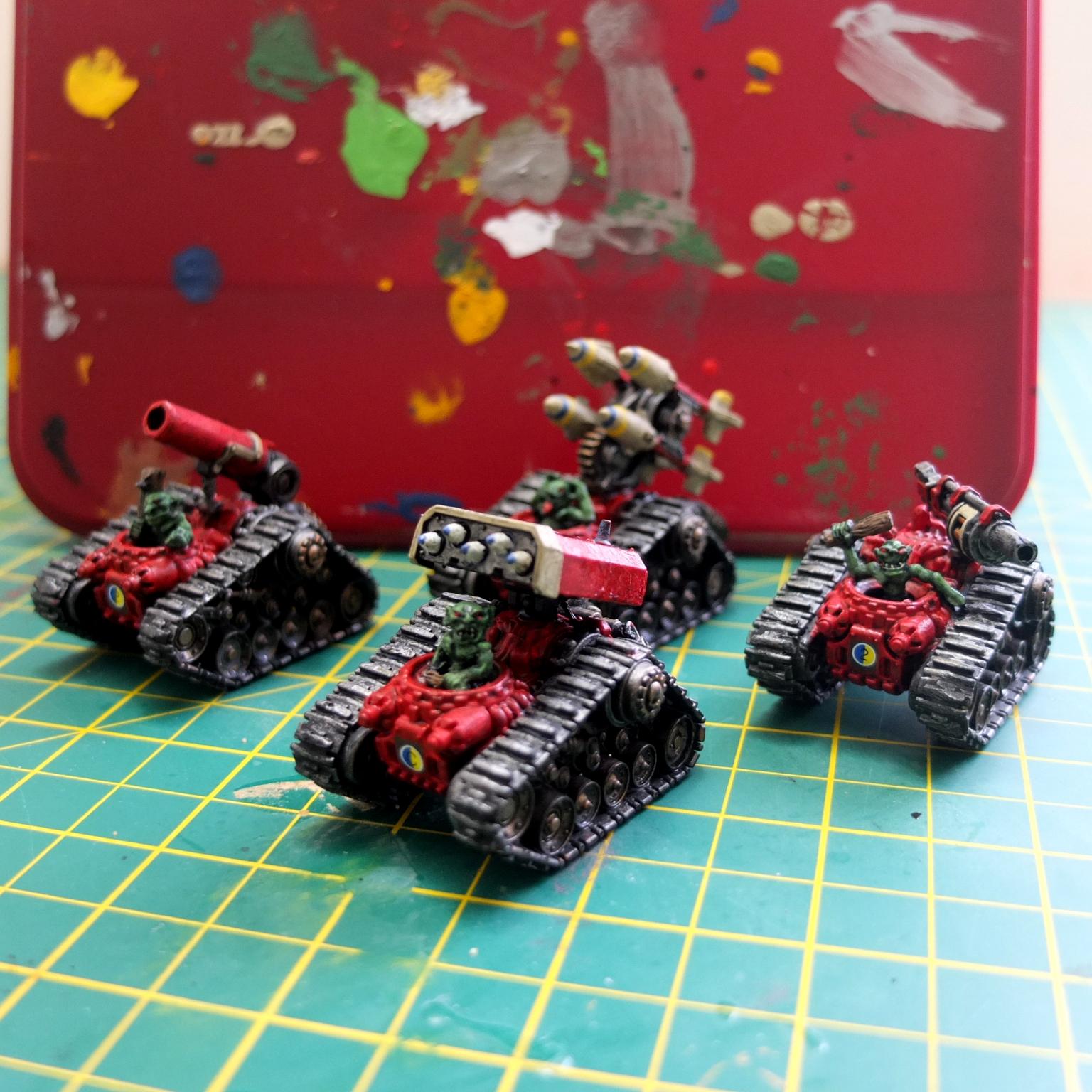 Admech, Badmech, Freebooterz, Grot Tanks, Orks, Snotlings, Tank