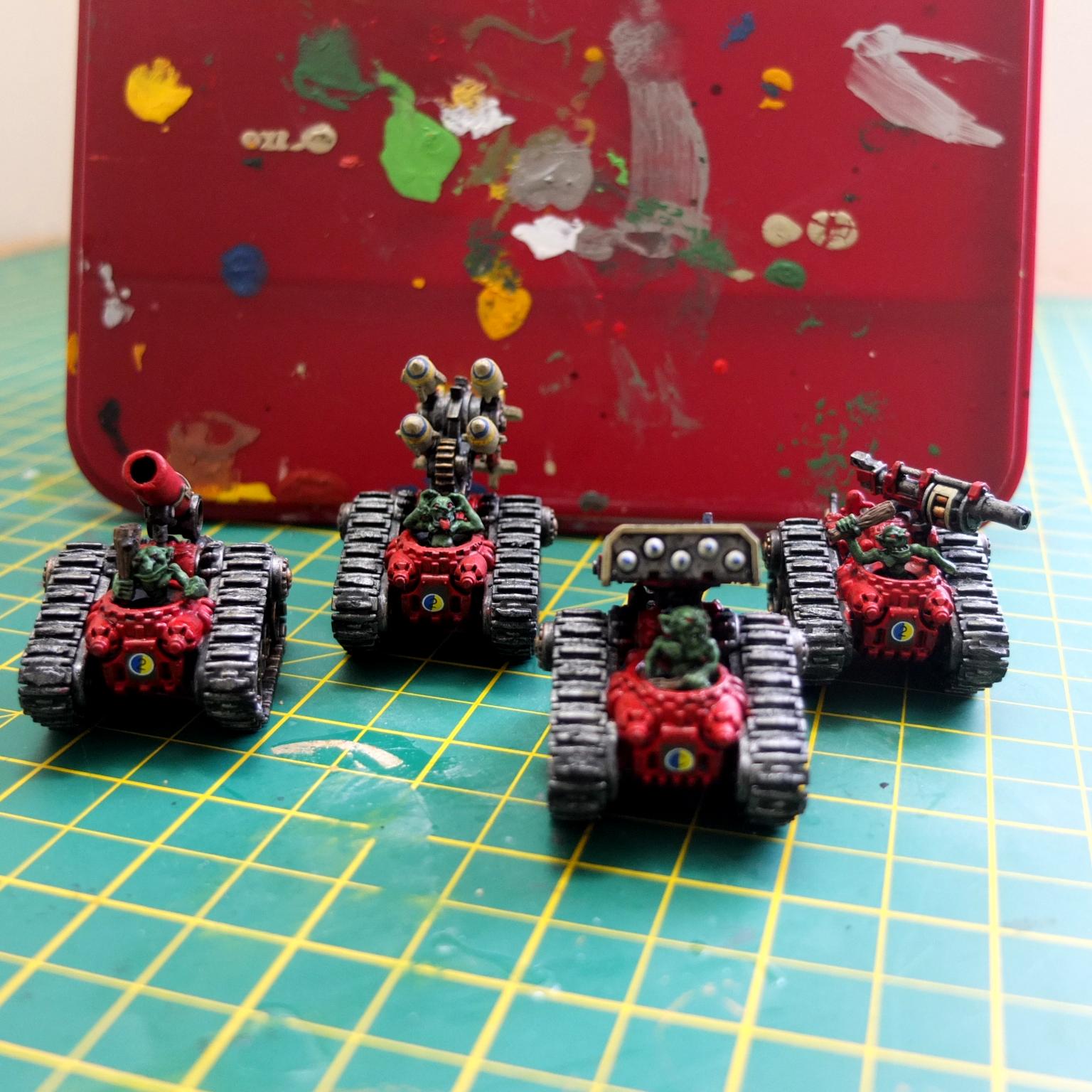 Admech, Badmech, Freebooterz, Grot Tanks, Orks, Snotlings, Tank
