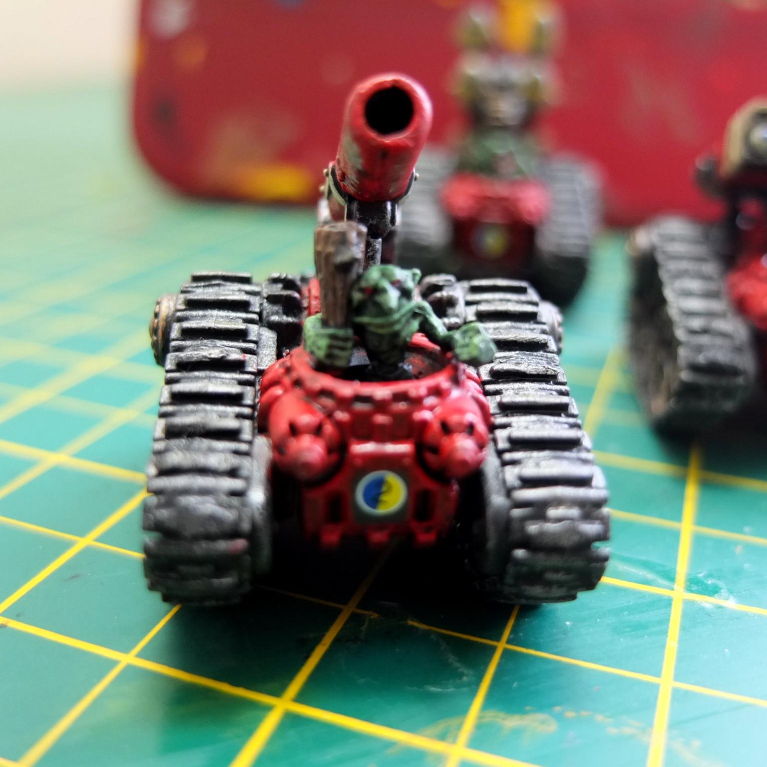 Admech, Badmech, Freebooterz, Grot Tanks, Orks, Snot Tanks, Snotlings, Tank