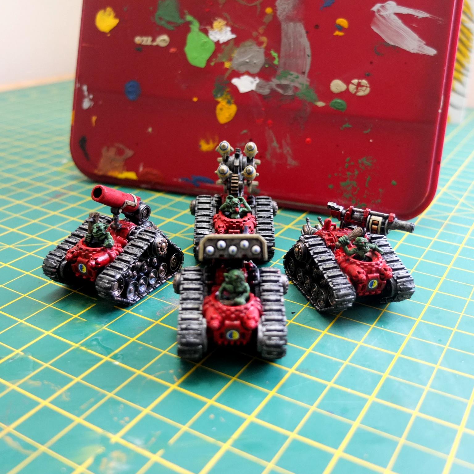 Admech, Badmech, Freebooterz, Grot Tanks, Orks, Snotlings, Tank
