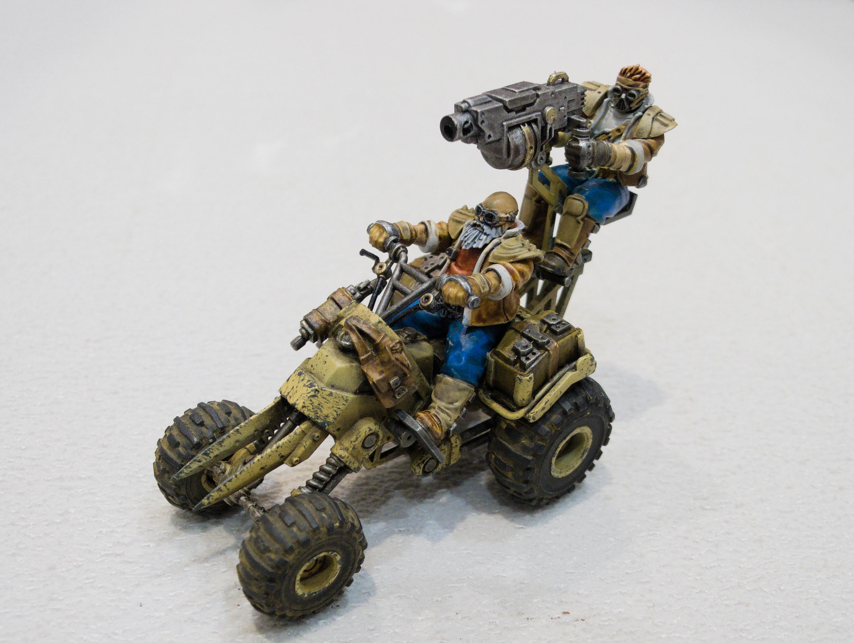 Necromunda, Vehicle, Outrider Quad