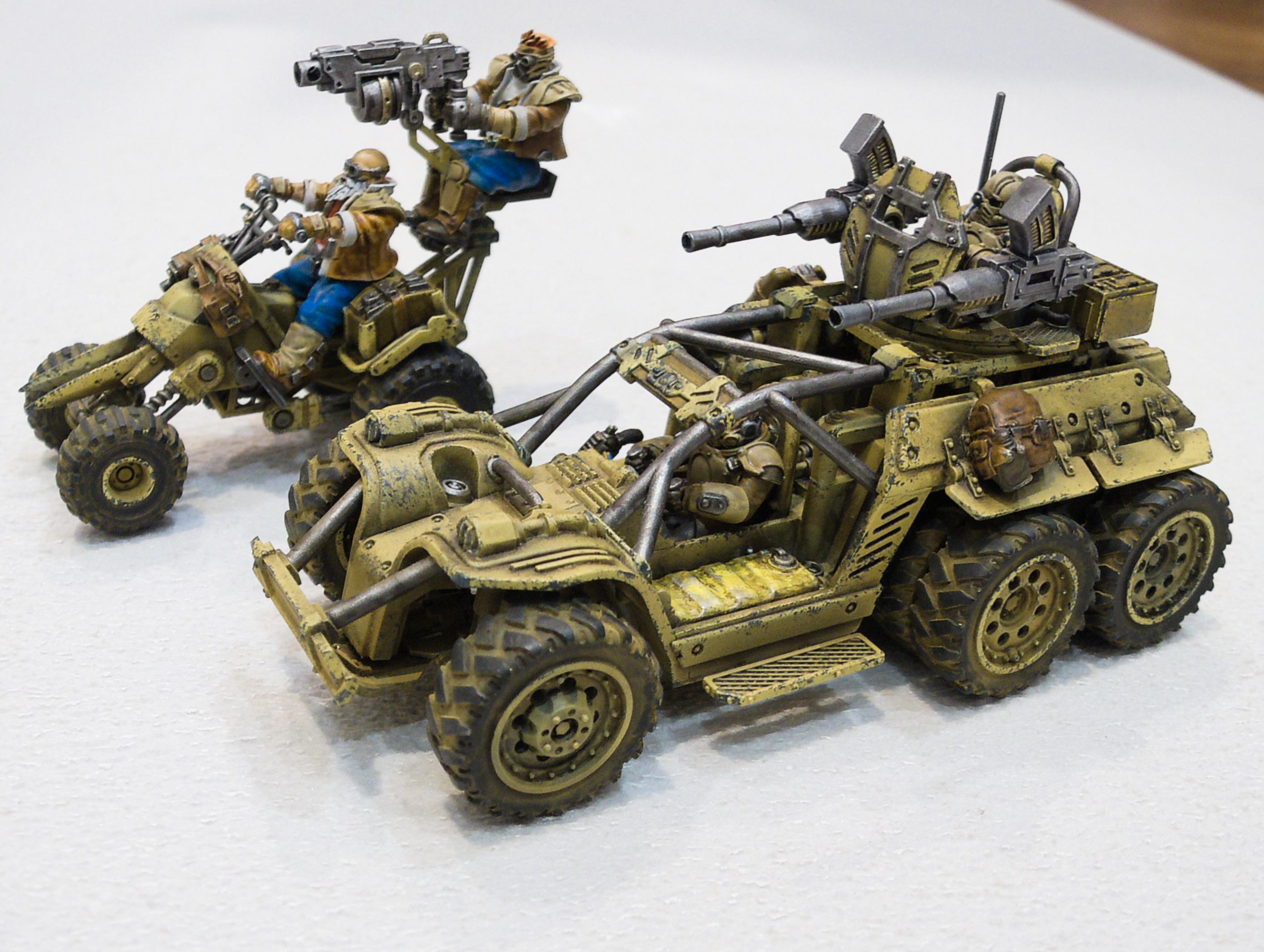 Necromunda, Vehicle, Taurox venator &amp; quad