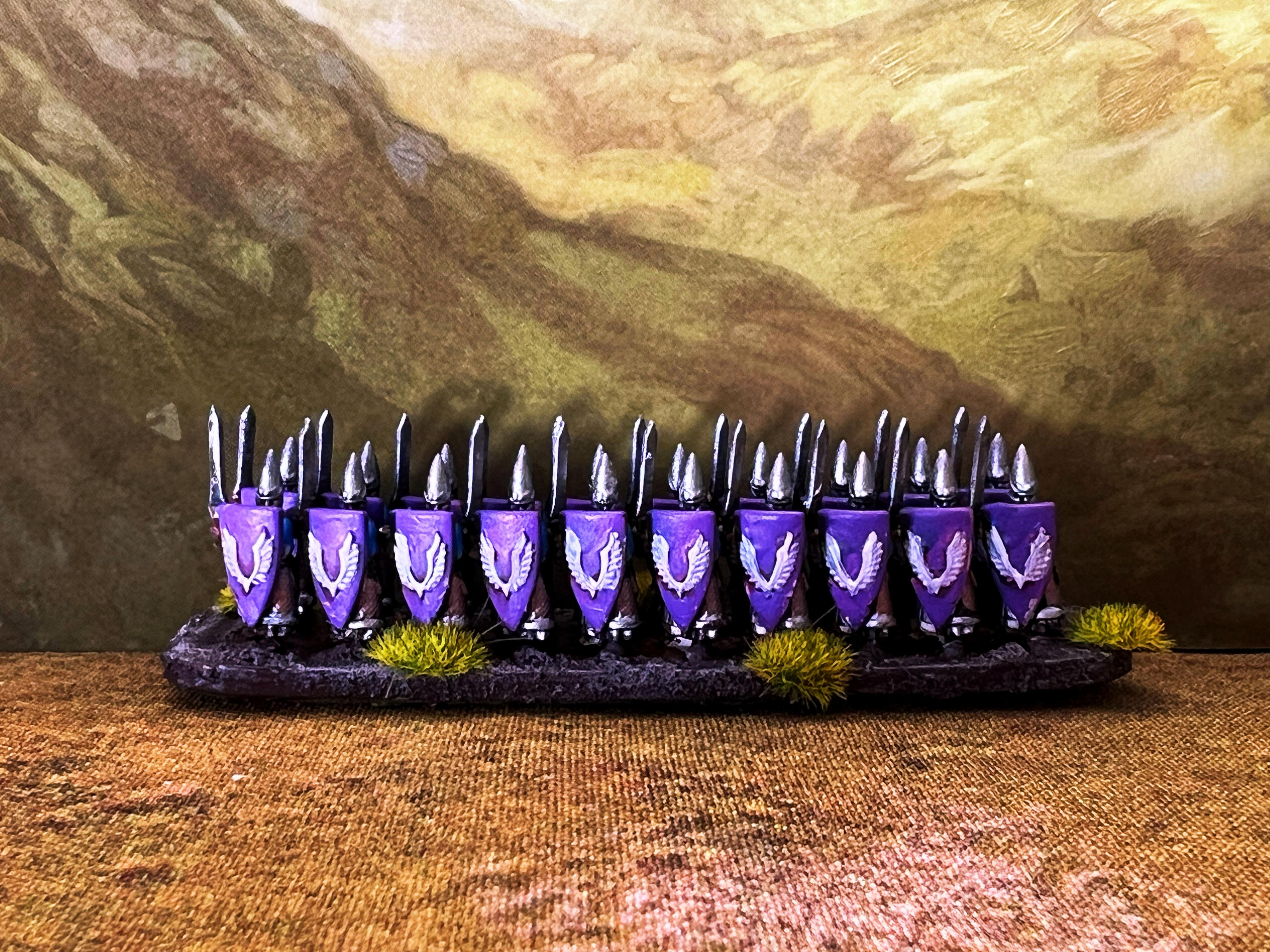 12mm Elven Swordsmen