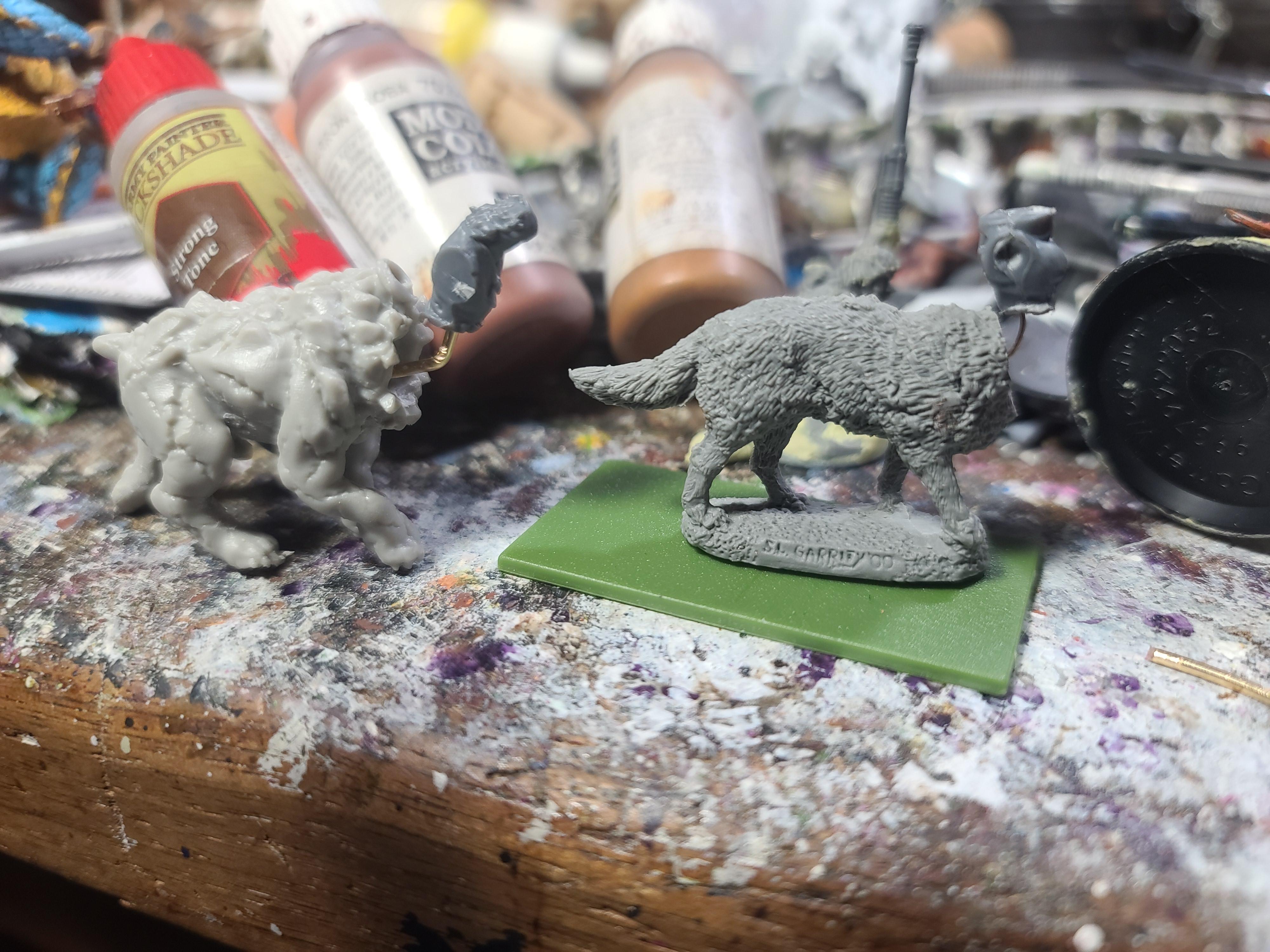 Centaur, Conversion, Frostgrave, Gnoll, Gorkamorka, Kitbash, Muties, North Star Military Figures, Reaper Miniatures, Sculpting, Soldiers Ii