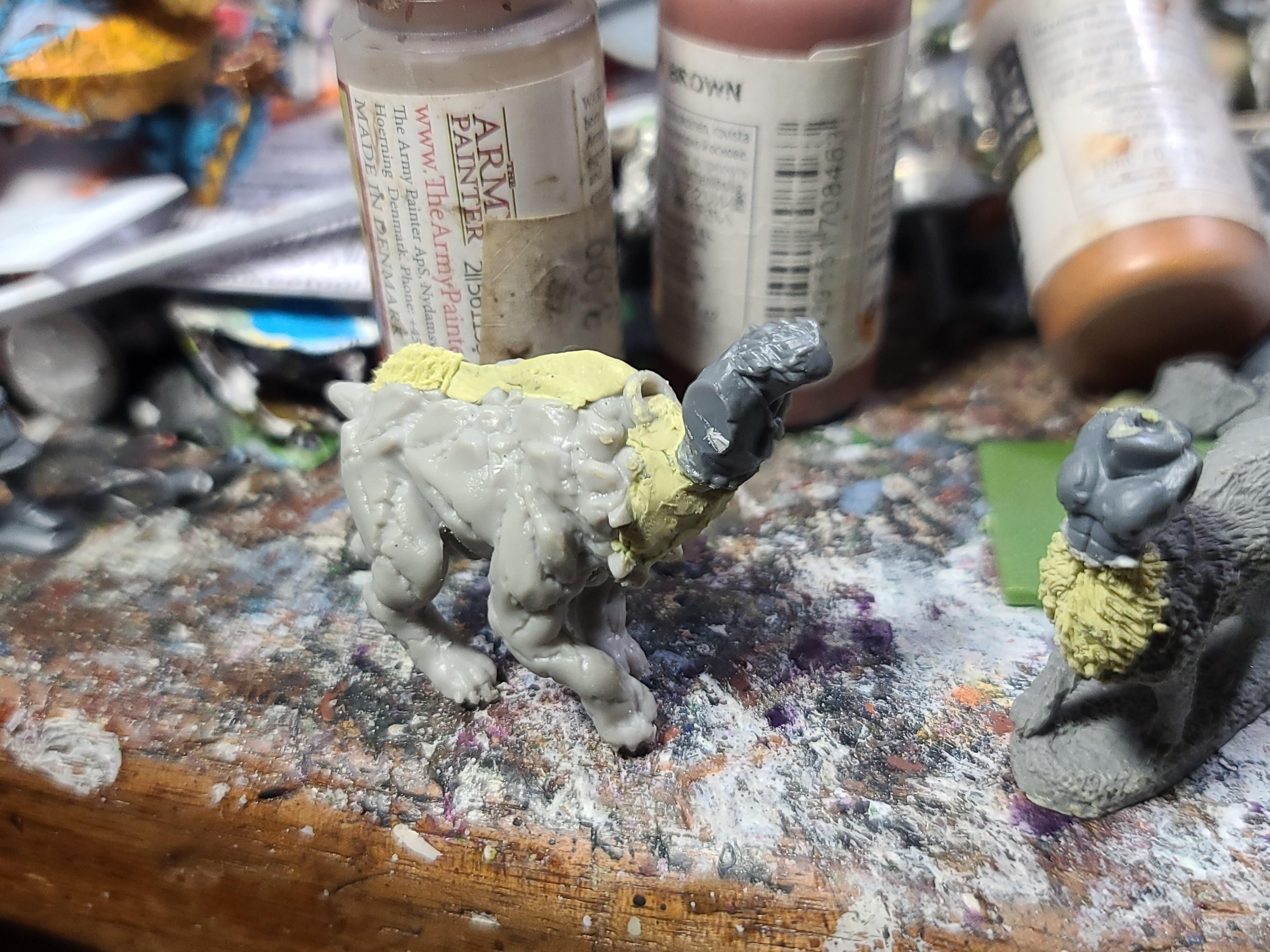 Centaur, Conversion, Frostgrave, Gnoll, Gorkamorka, Kitbash, Muties, North Star Military Figures, Reaper Miniatures, Sculpting, Soldiers Ii