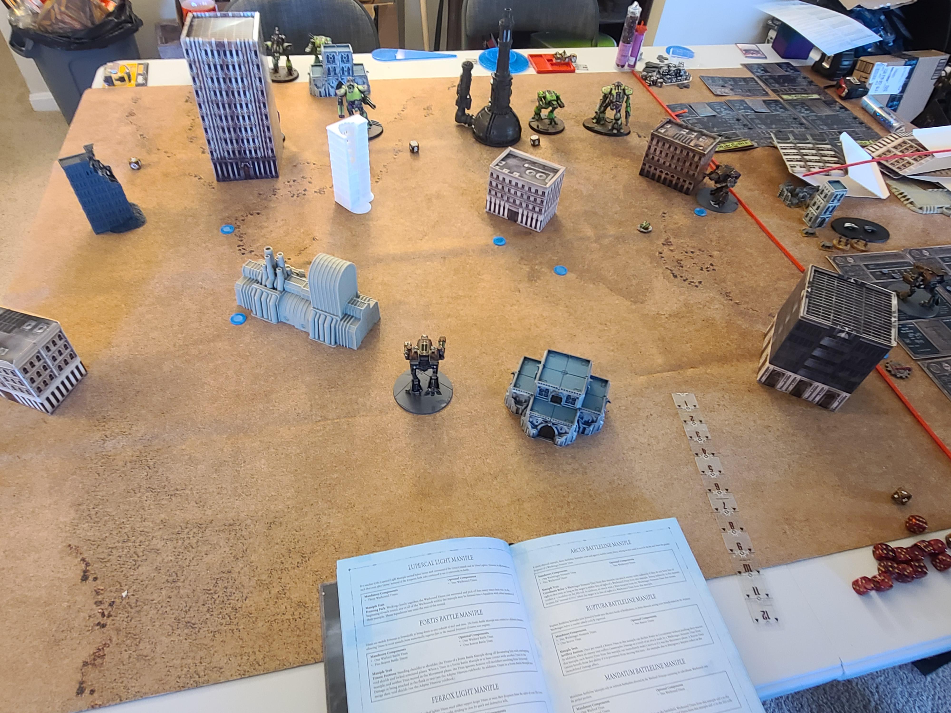 Adeptus Titanicus, Game Photos, Games Workshop, Matched Play, Titan