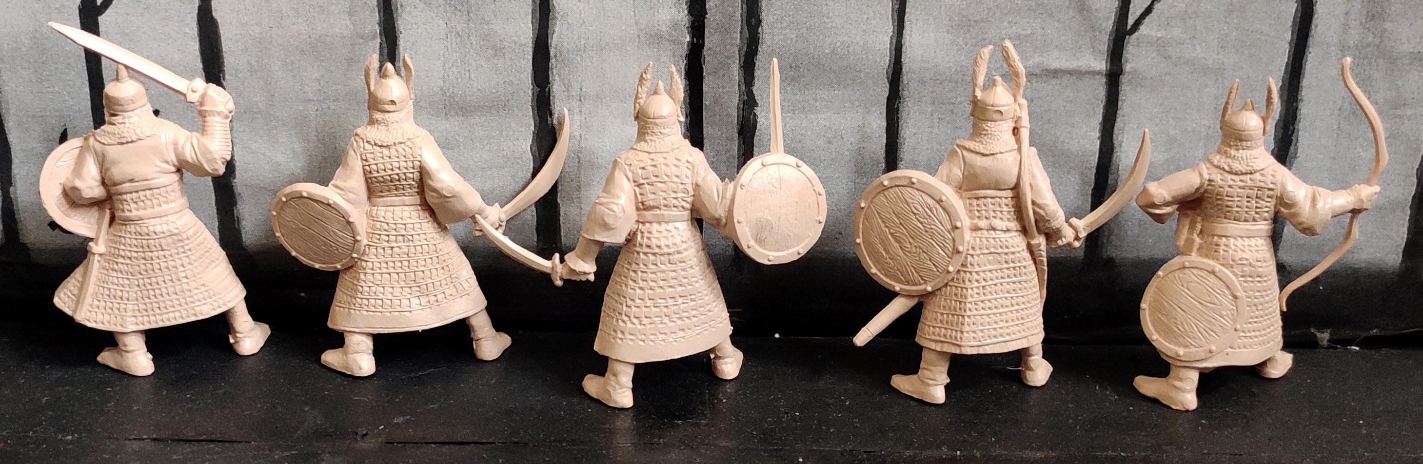 Bow, Fantasy Battles, Hun, Infantry, Saber, Squad, Technolog, Tehnolog, Warriors, Work In Progress