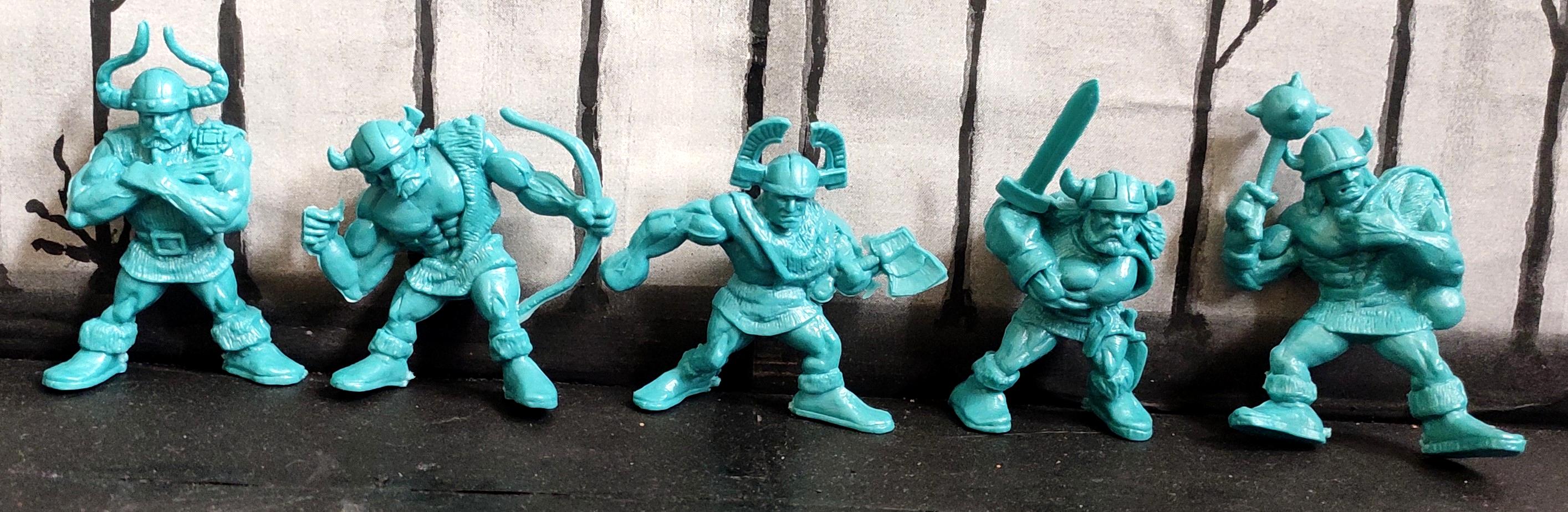 Axe, Bow, Fantasy Battles, From Russia, Infantry, Mace, Normans, Squad, Technolog, Tehnolog, Viking, Warriors, Work In Progress