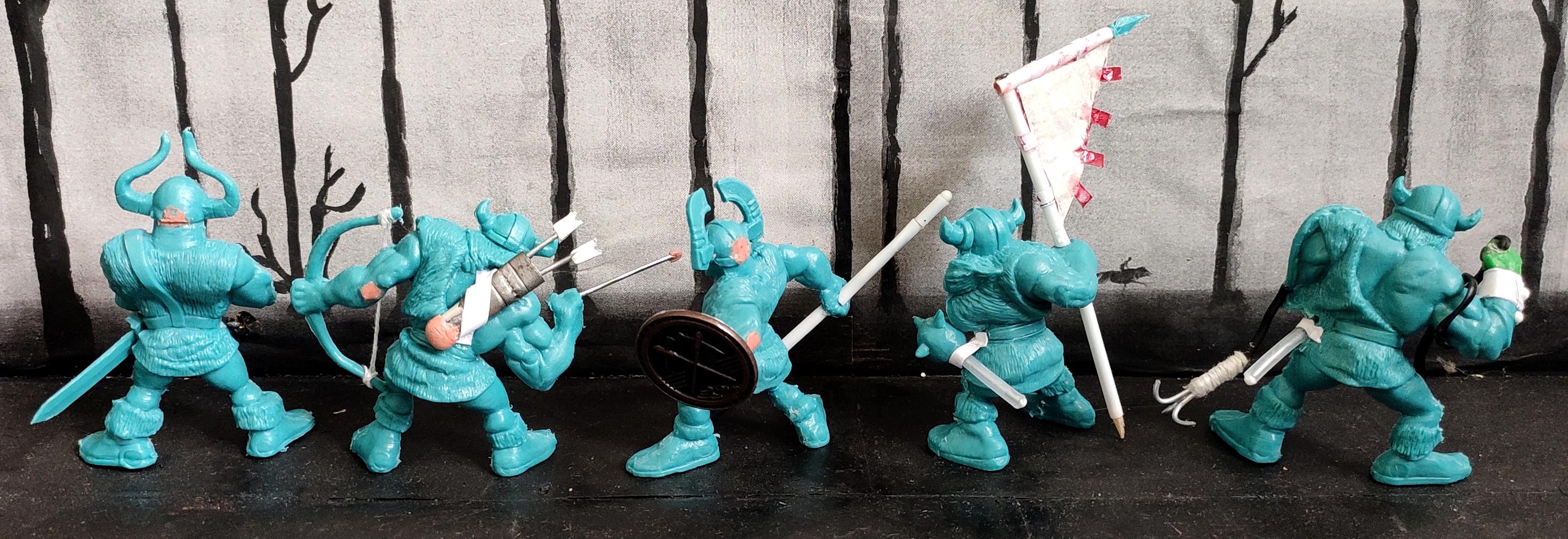 Axe, Conversion, Fantasy Battles, Flag, From Russia, Infantry, Mace, Normans, Shield, Spear, Squad, Technolog, Tehnolog, Viking, Warriors, Work In Progress