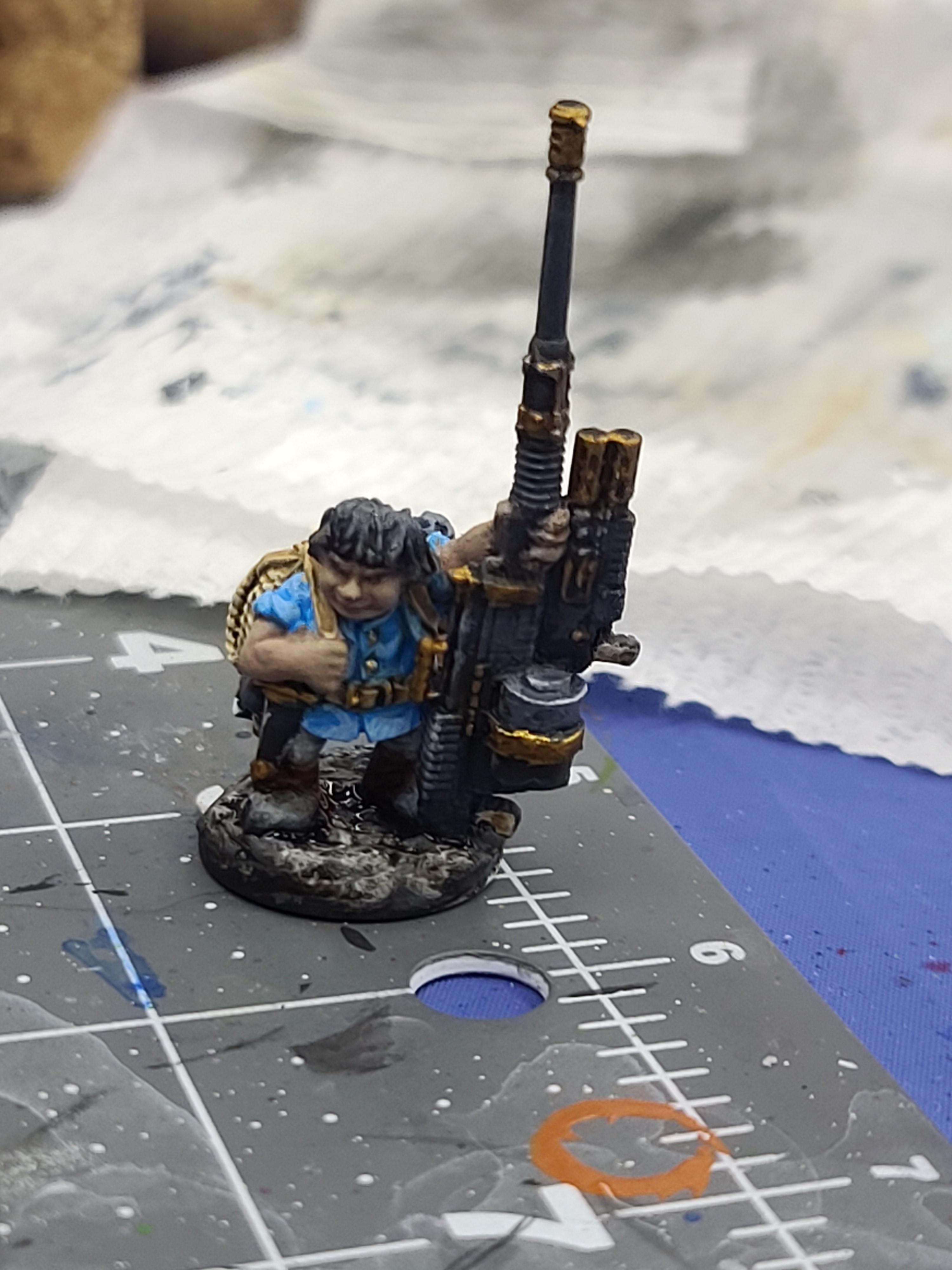Johnny Dayruiner, Kitbash, Necromunda, Reaper Miniatures, Shieldwolf Miniatures