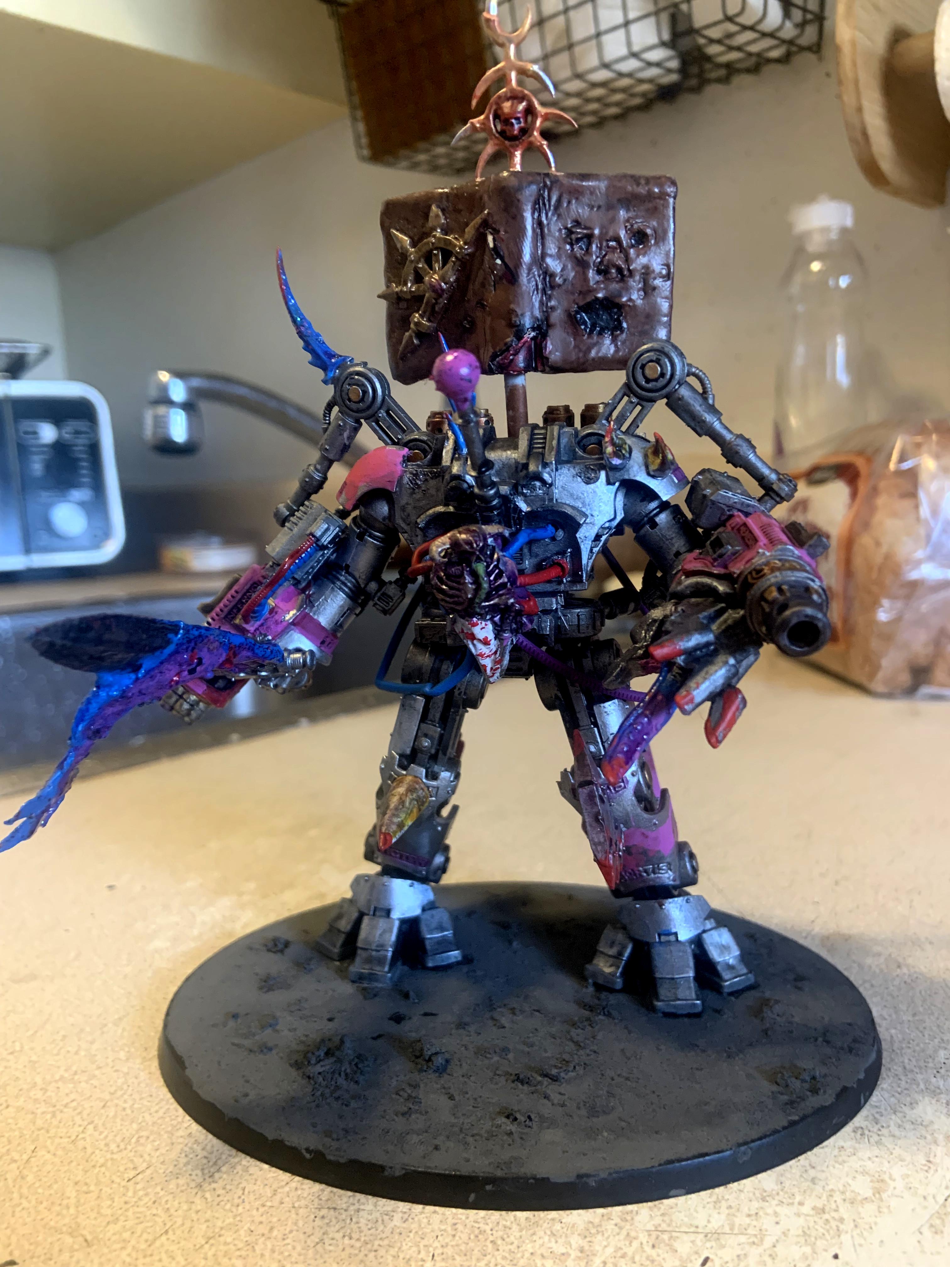 Chaos, Conversion, Corruption, Dreadknight, Warhammer 40,000