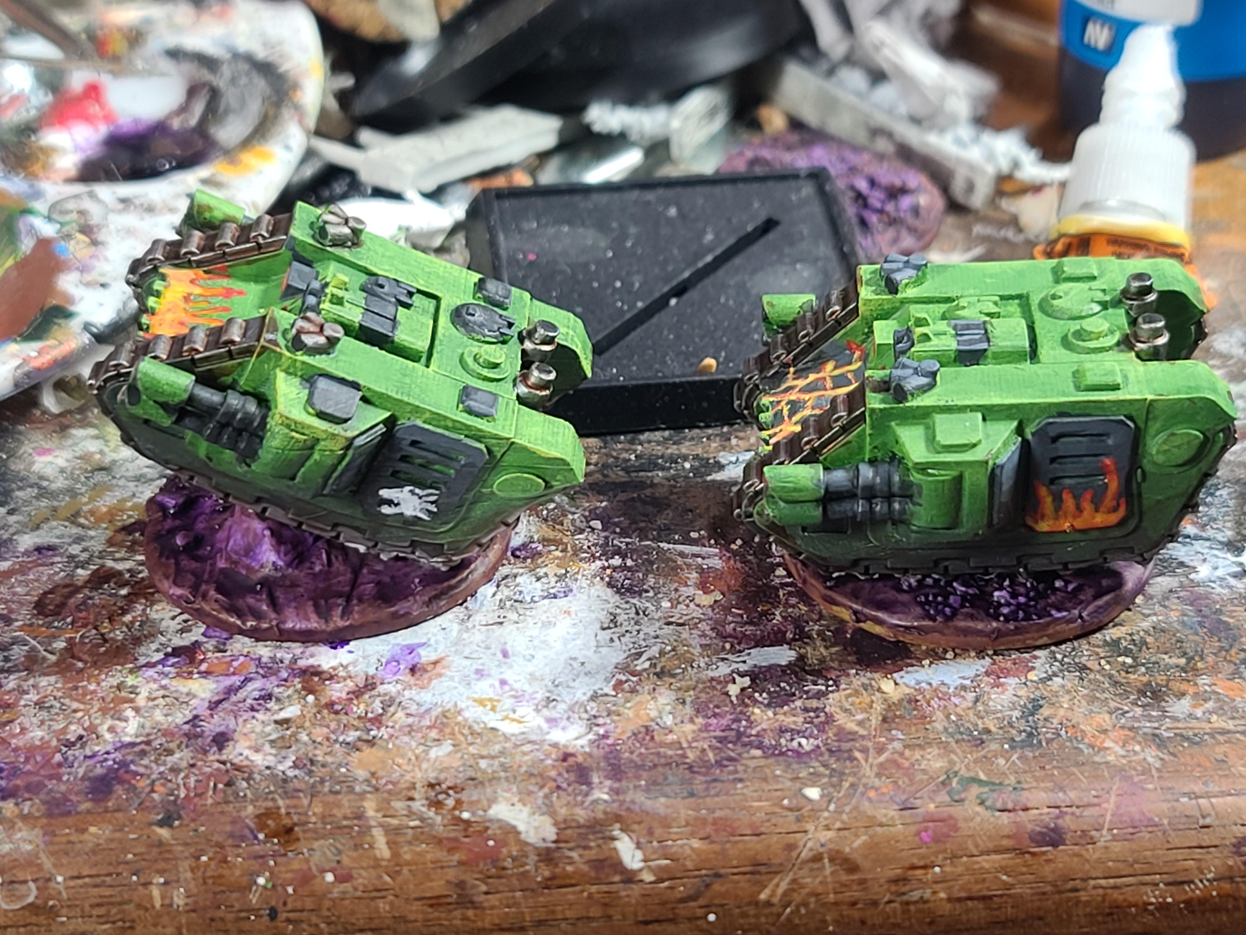 3d Print, 6mm, Epic Armageddon, Land Raider, Salamanders, Sebs Printshop, Space Marines