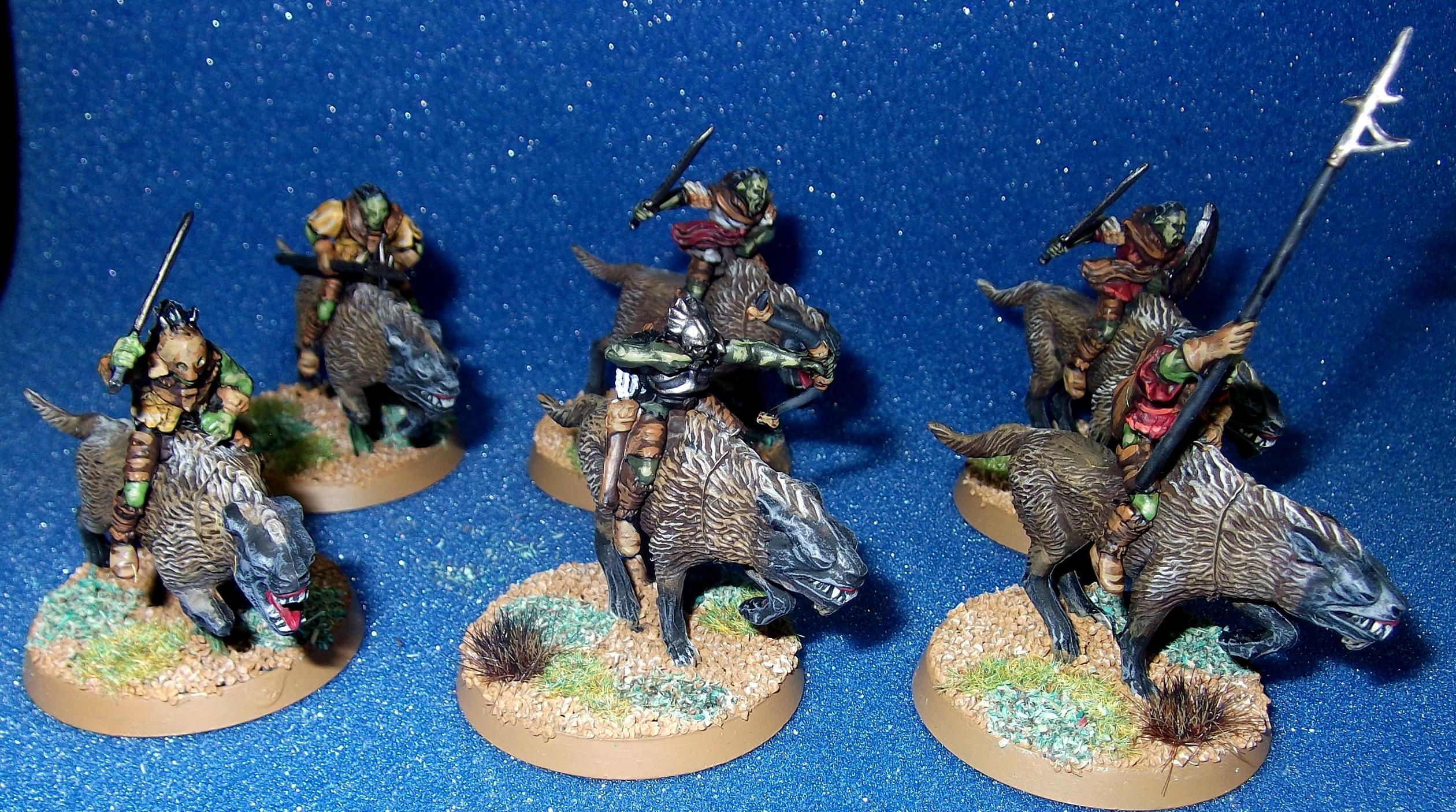 Lord Of The Rings, Orcs, Sbg, Warg Riders