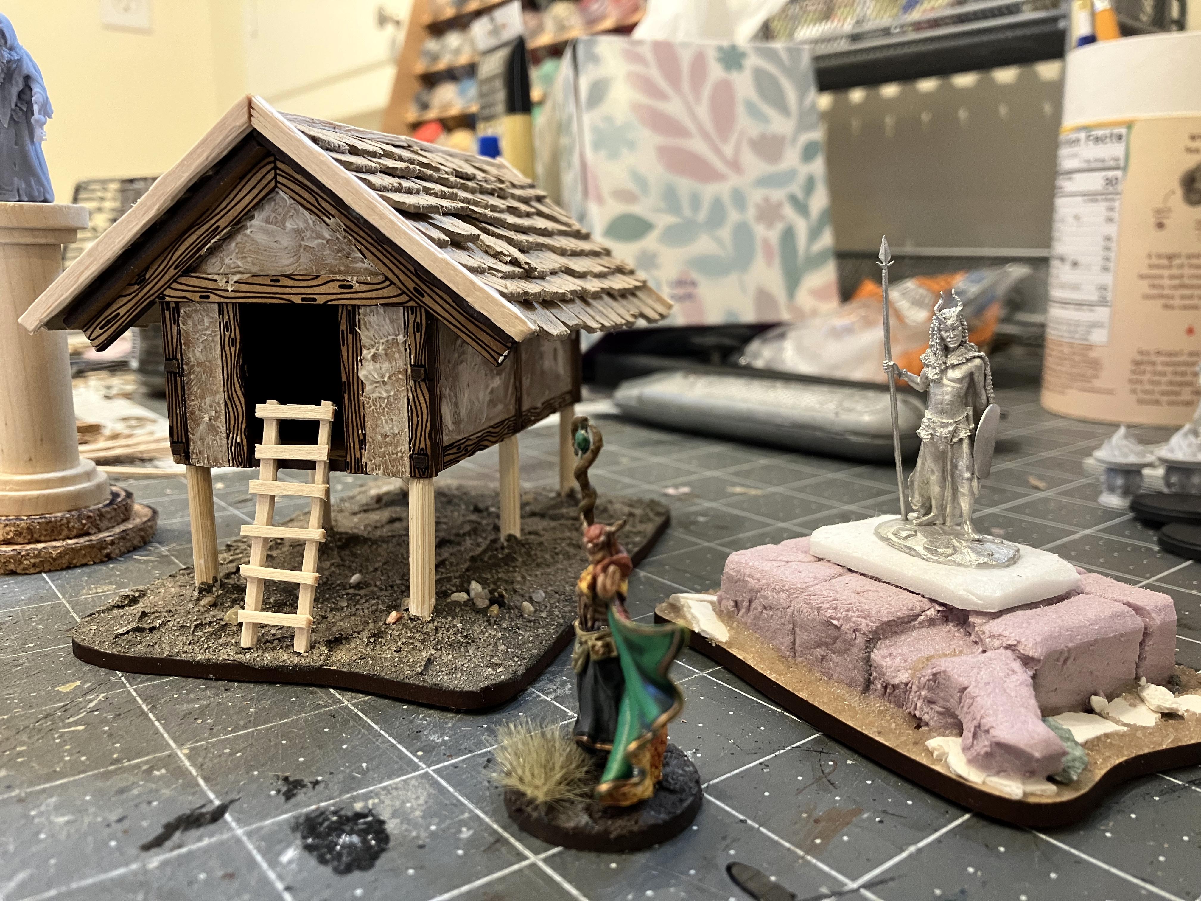 Age Of Sigmar, Kitbash, Medieval, Mordheim, Scratch Build, Terrain, Village, Warhammer Fantasy