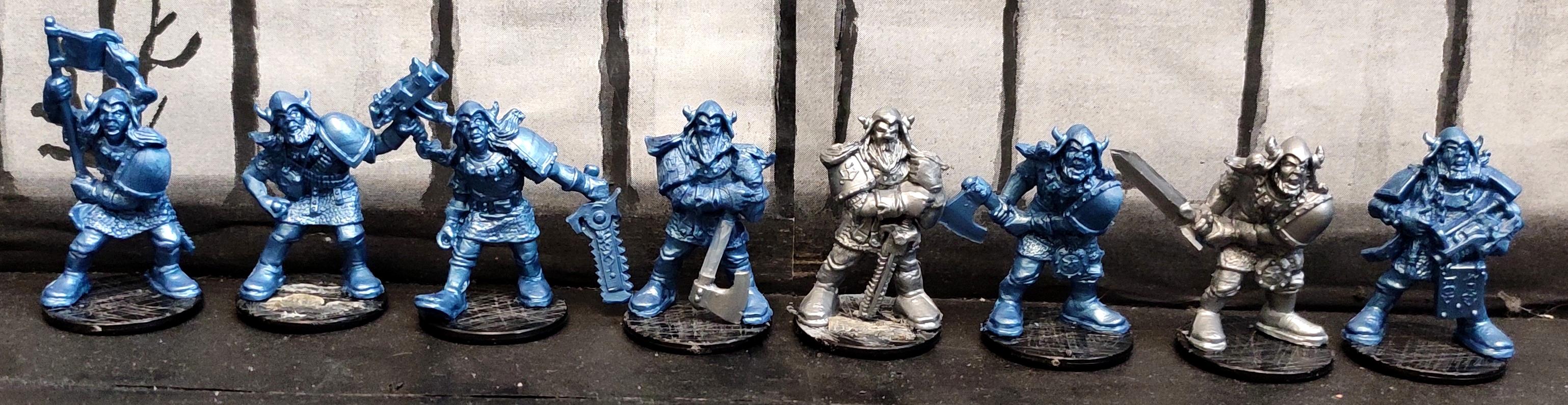 Axe, Bolter, Bronepehota, Chain Sword, Conversion, Fantasy Battles, From Russia, Infantry, Squad, Sword, Technolog, Tehnolog, Warriors, Work In Progress