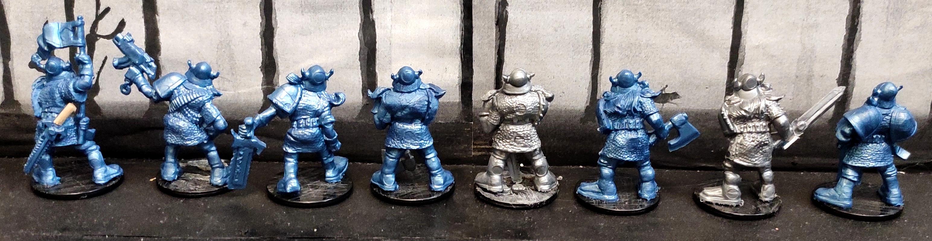 Axe, Bolter, Bronepehota, Chain Sword, Conversion, Fantasy Battles, From Russia, Infantry, Squad, Sword, Technolog, Tehnolog, Warriors, Work In Progress
