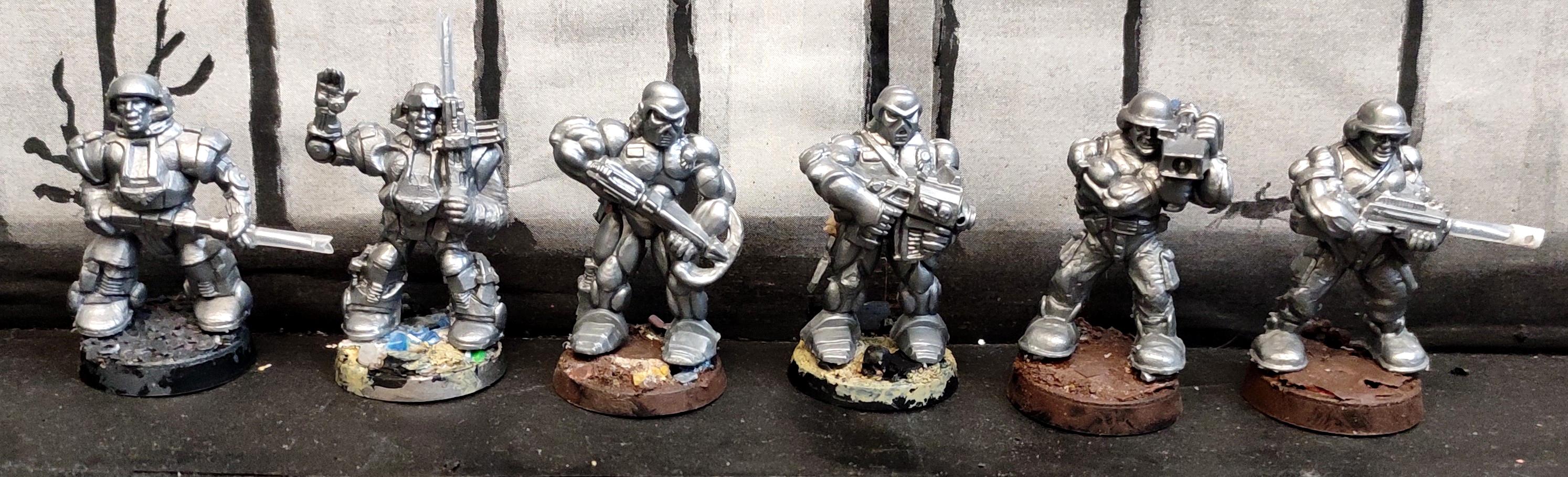 Bronepehota, Conversion, Crossbow, Fantasy Battles, From Russia, Infantry, Rocket Launcher, Squad, Stormbolter, Technolog, Tehnolog, Warriors, Work In Progress