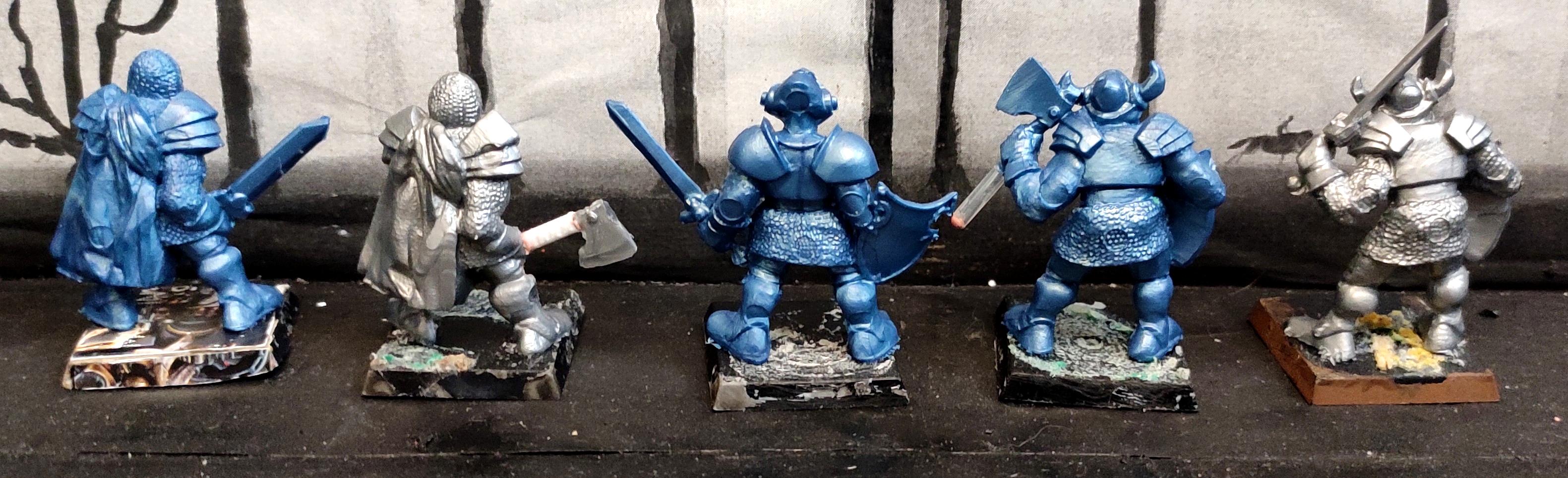 Axe, Bronepehota, Conversion, Fantasy Battles, From Russia, Infantry, Knights, Squad, Sword, Technolog, Tehnolog, Warriors, Work In Progress