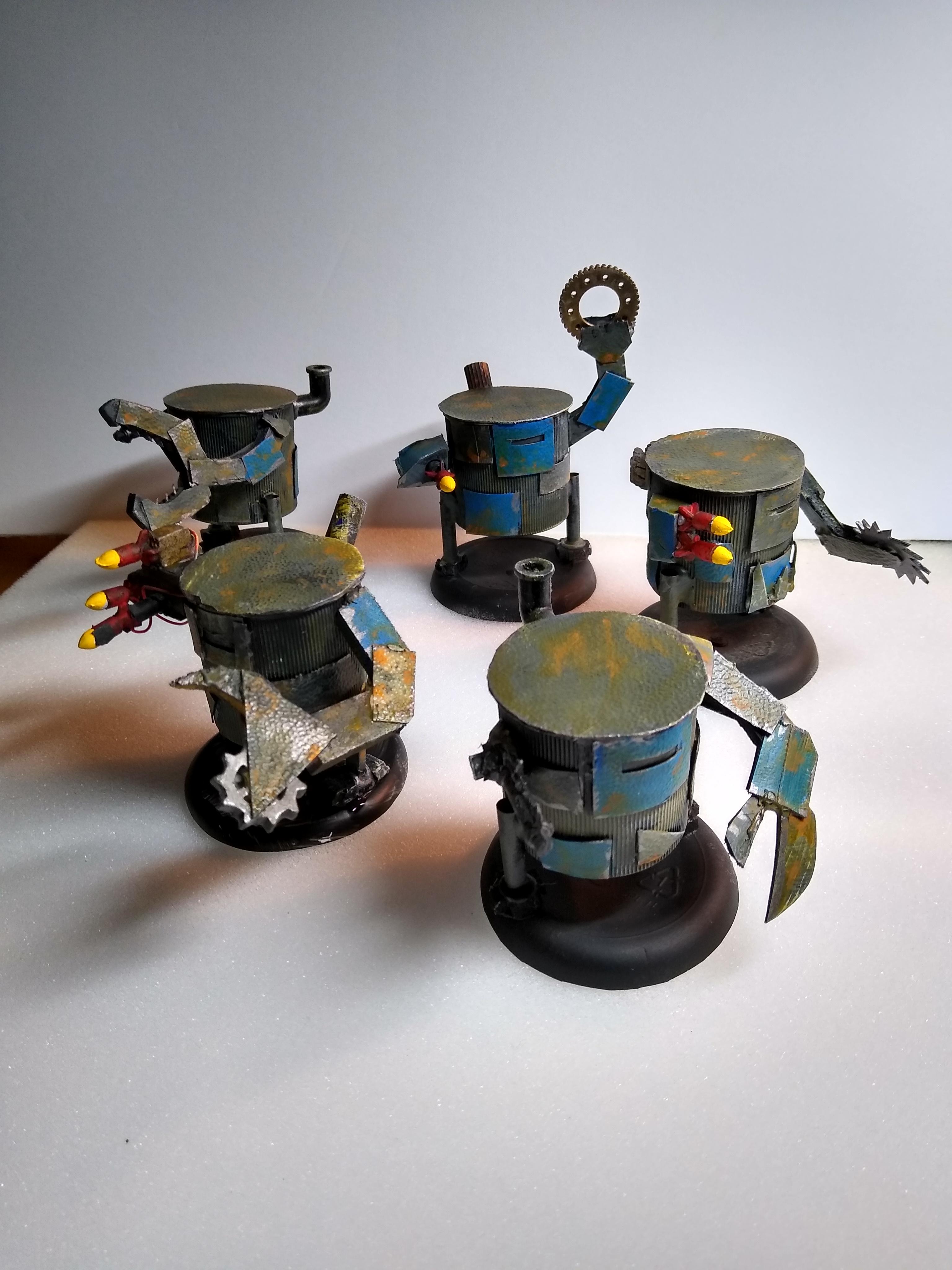 Killa Kan, Orks, Paper, Paper Craft, Scratch Build, Walker, Warhammer 40,000, Warhammer Fantasy