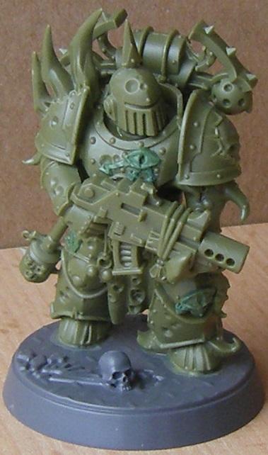 Black Legion Plague Marine