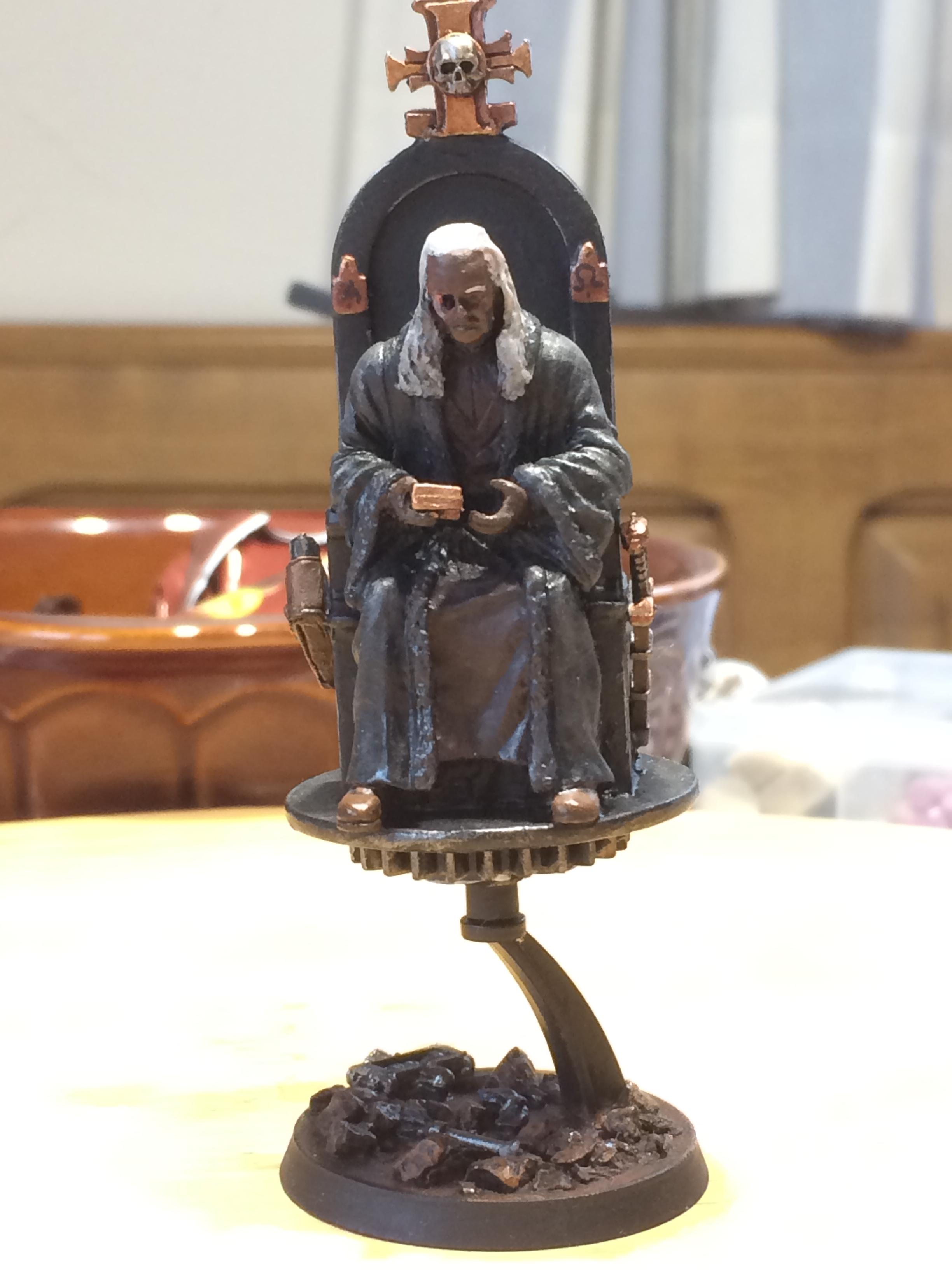 54mm, Hover Throne, Inquisitor, Judge, Roleplay