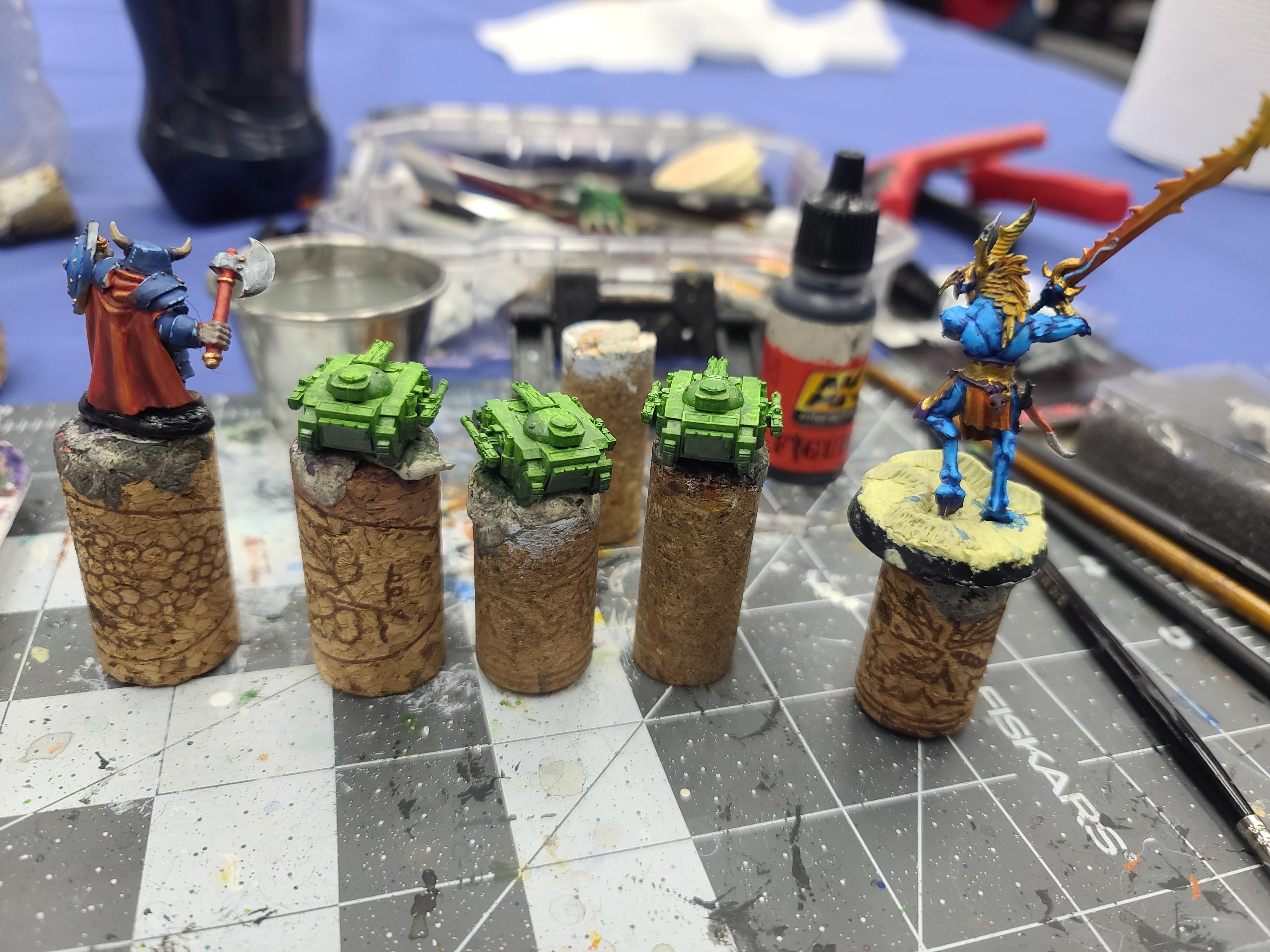 3d Print, 8mm, Beastmen, Dungeons And Dragons, Dwarves, Epic Armageddon, Games Workshop, Reaper Miniatures, Salamanders, Space Marines, Tzaangor, Warriors