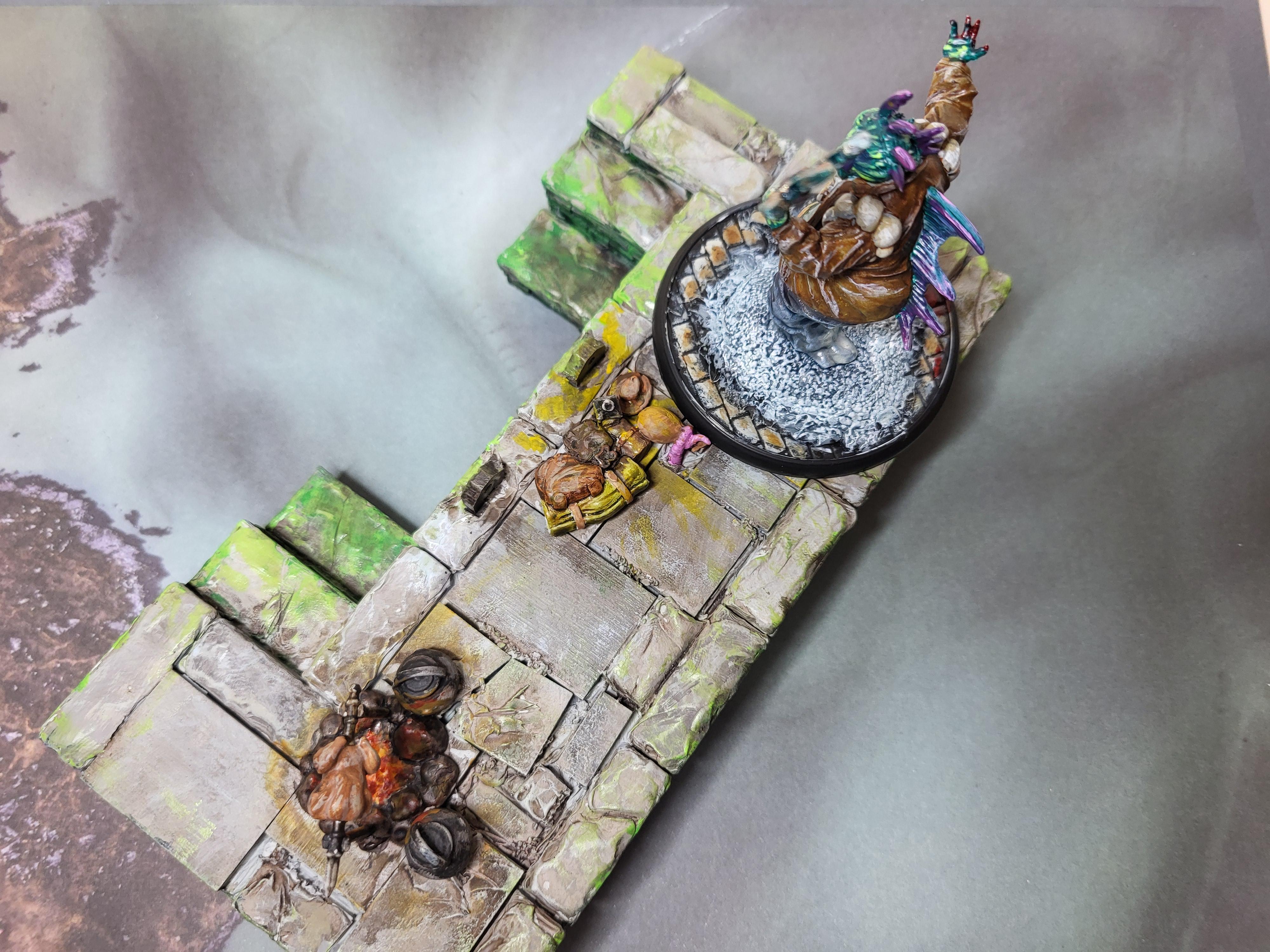 Deep One, Rashaar, Sorcerer, Terrain, Venice
