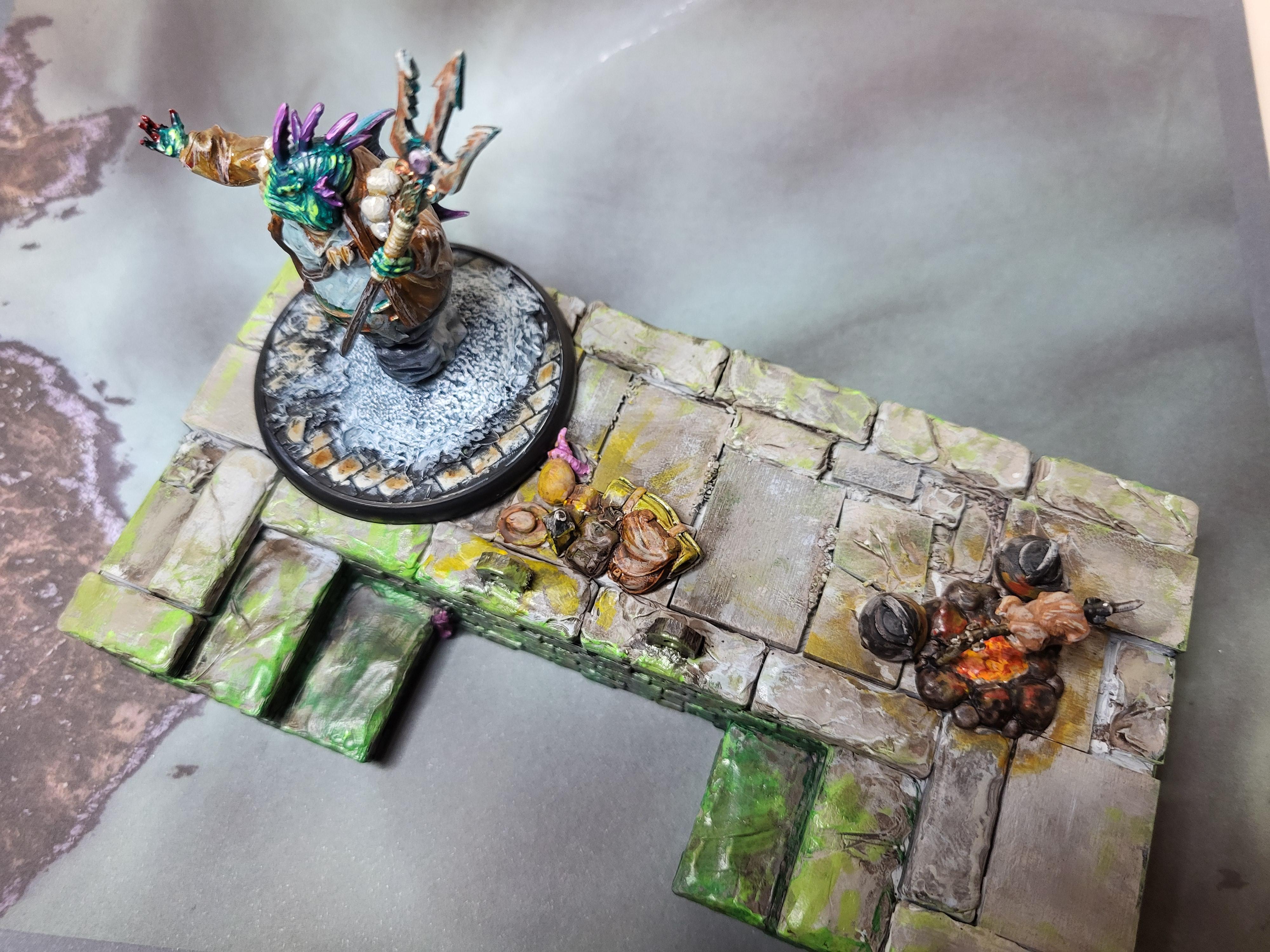 Deep One, Rashaar, Sorcerer, Terrain, Venice