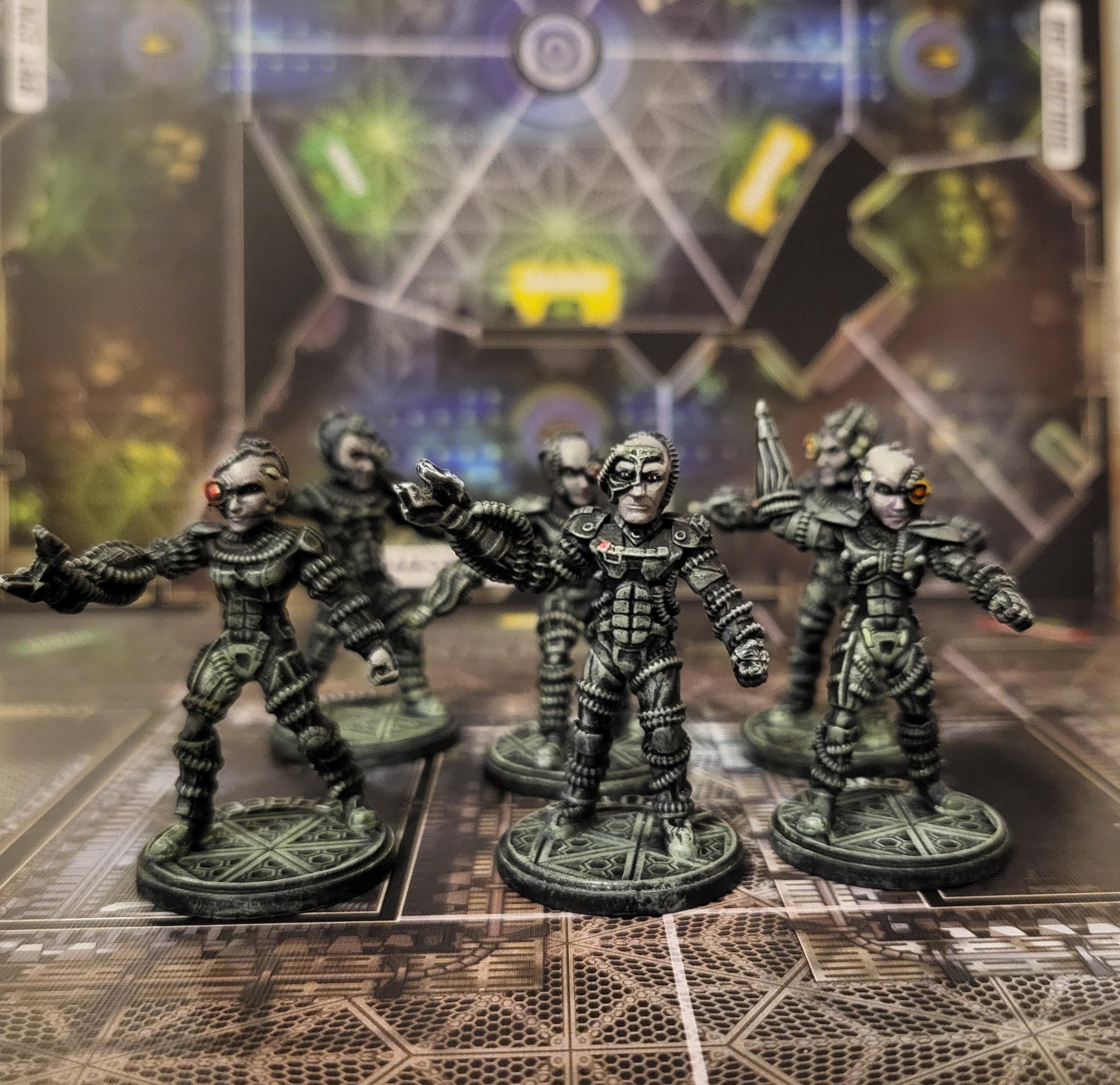 Away Missions, Away Team, Borg, Drones
