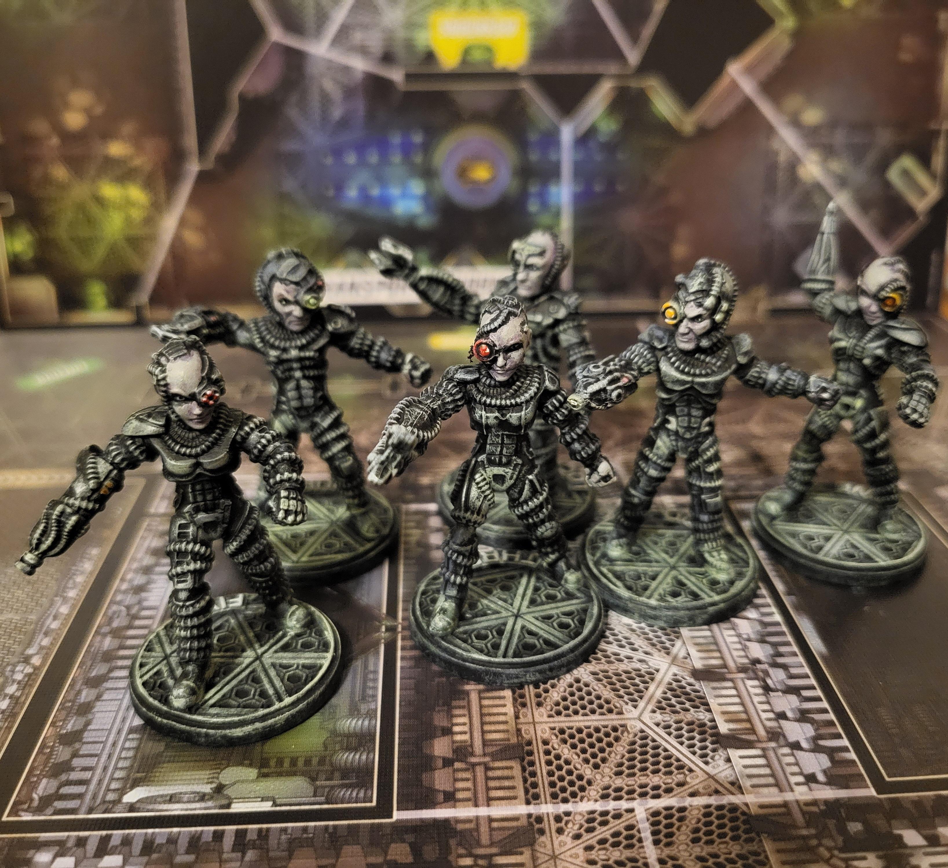 Away Missions, Away Team, Borg, Drones