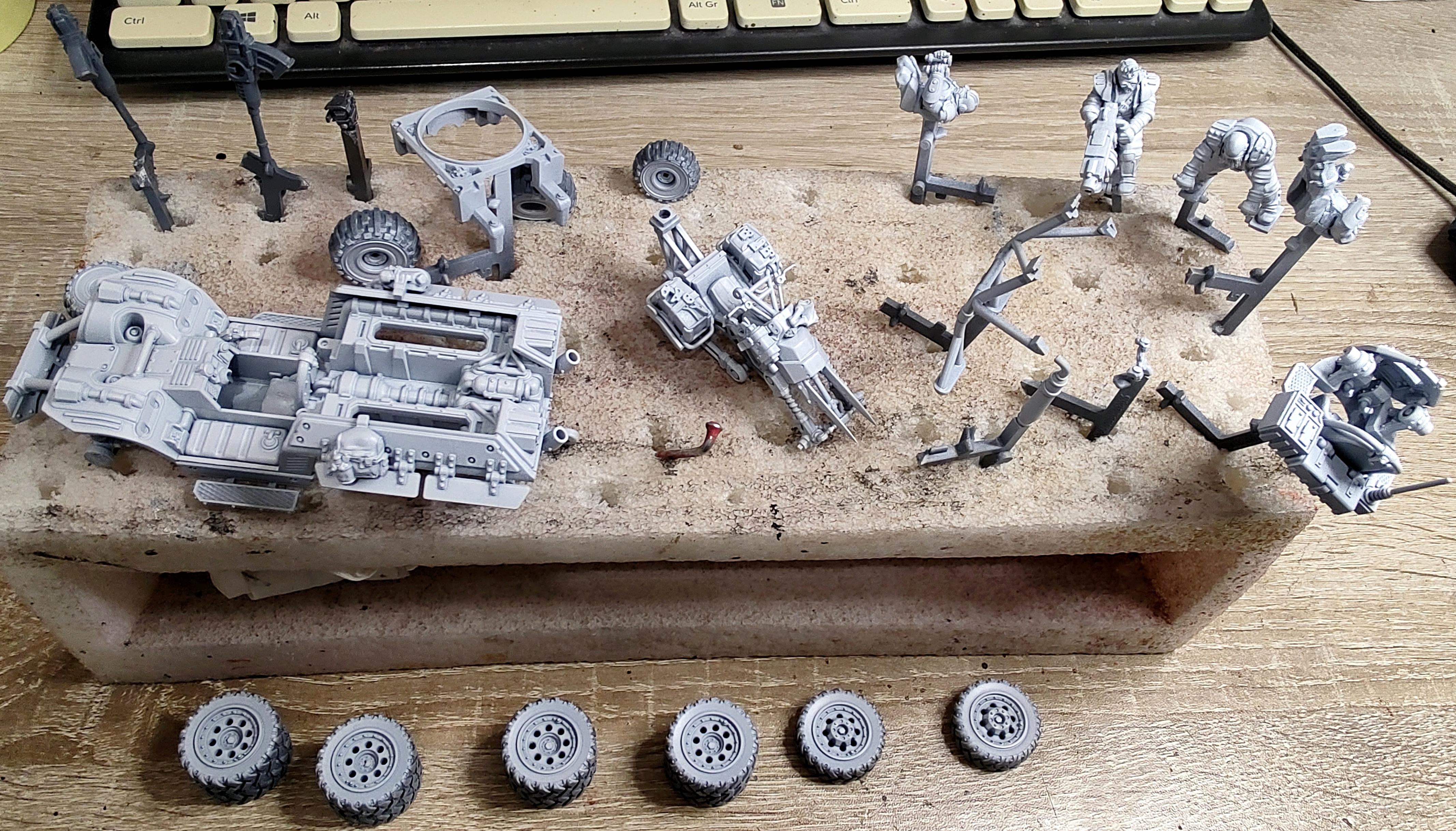 Tauros Venator and Outrider Quad wip
