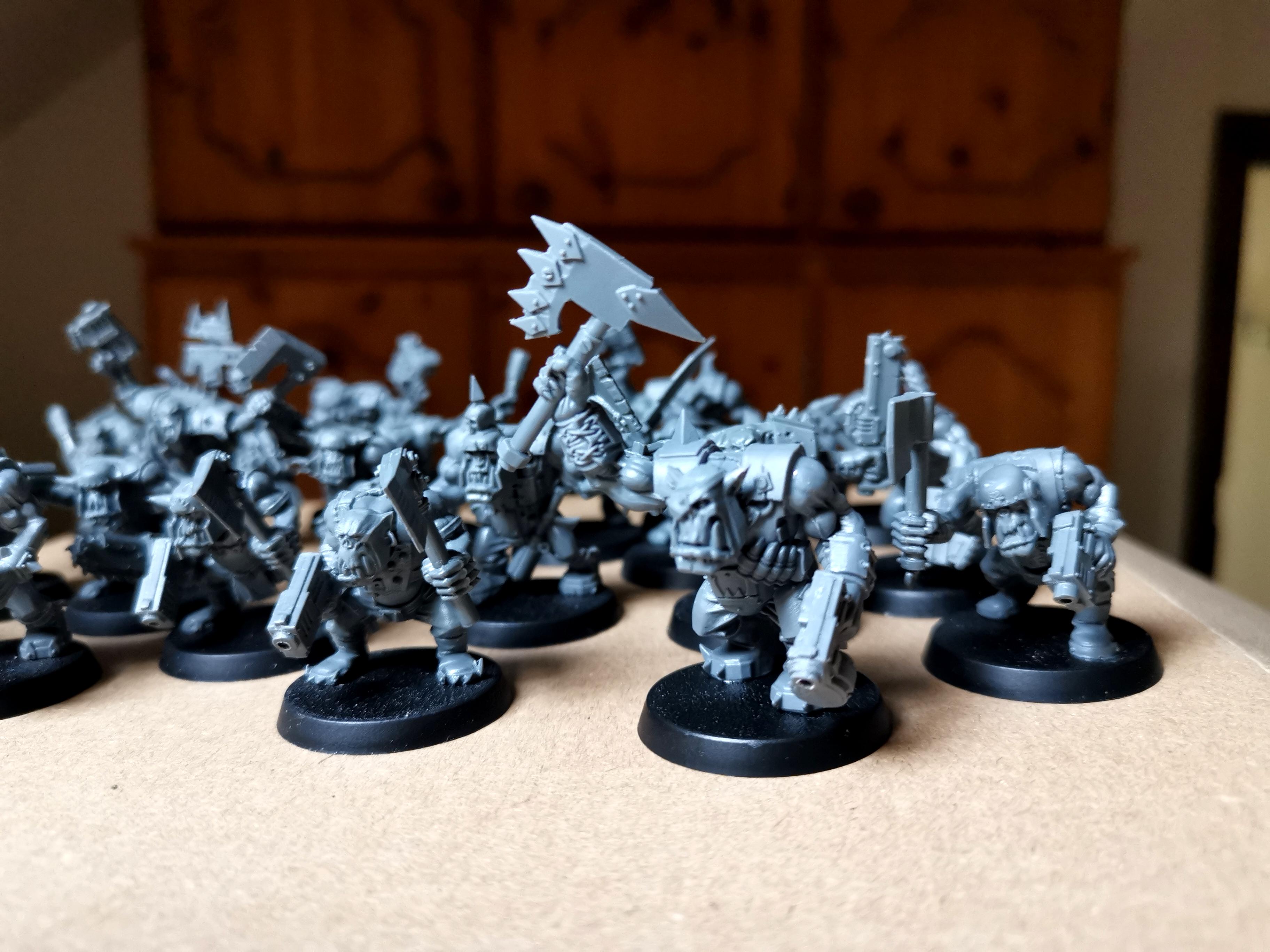 ork boyz mob close