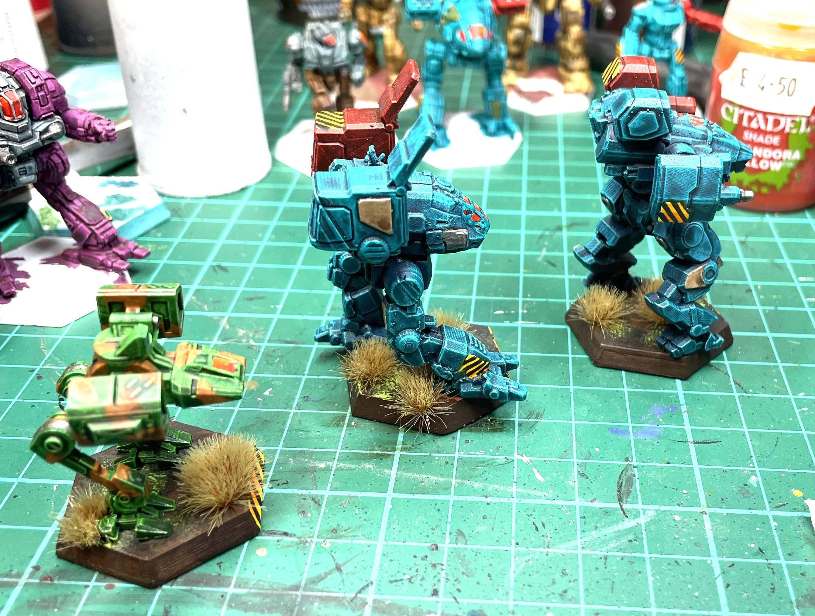 3d Print, Battletech, Mechs, Mechwarrior