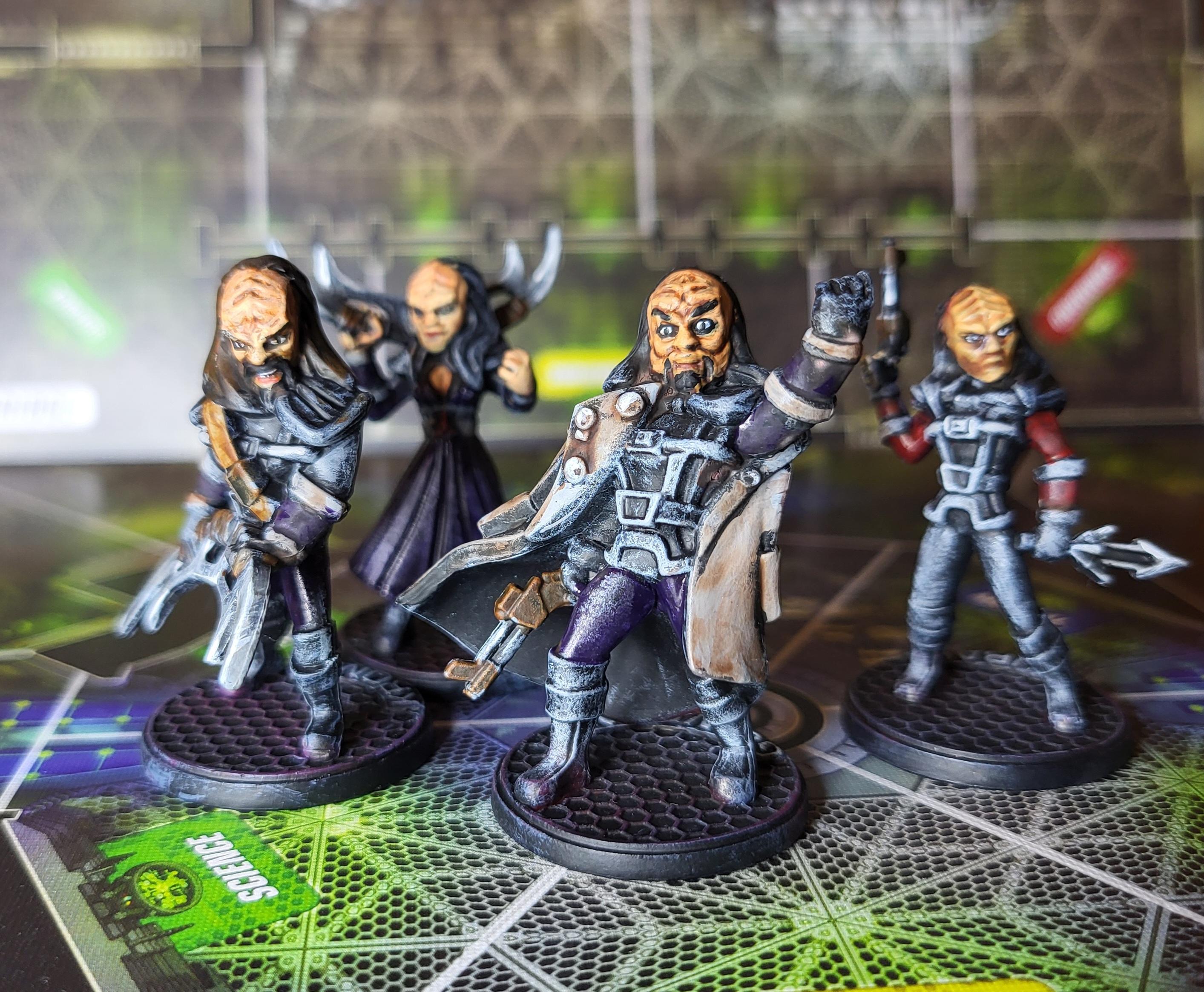 Away Missions, Away Team, Federation, Klingons, Romulans