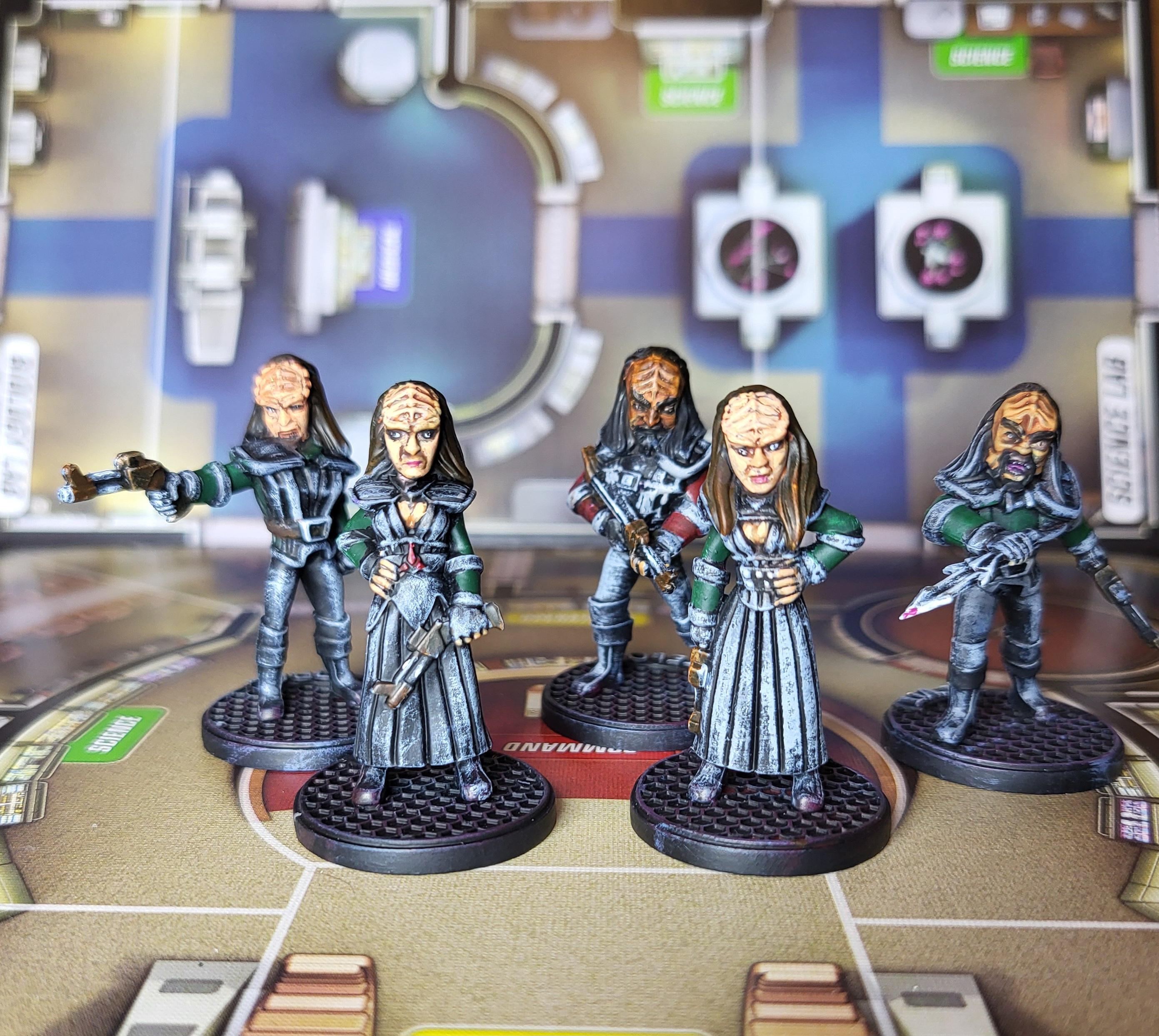 Away Missions, Away Team, Federation, Klingons, Romulans