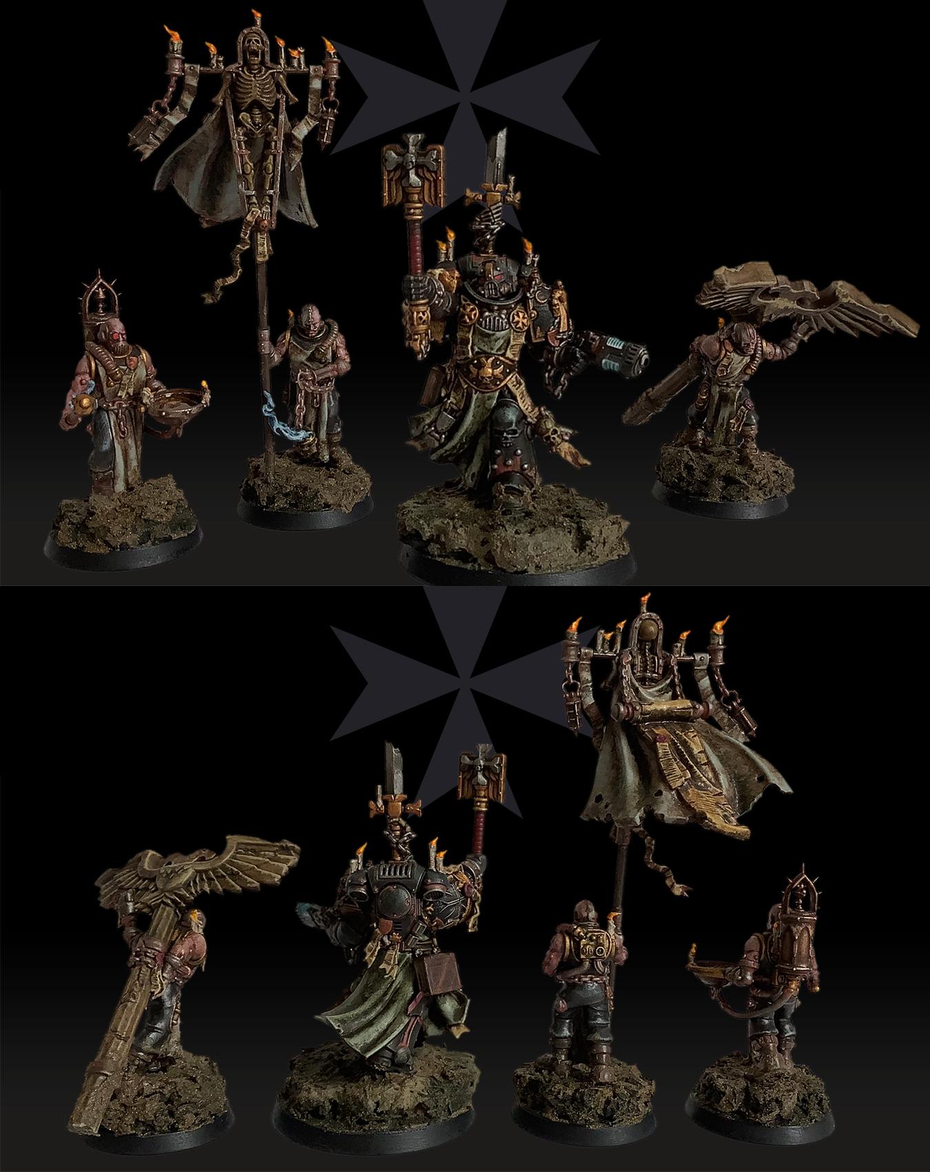 Black Templars, Chaplain, Grimaldus, Grimdark, Space Marines, Stahlfried, Warhammer 40,000