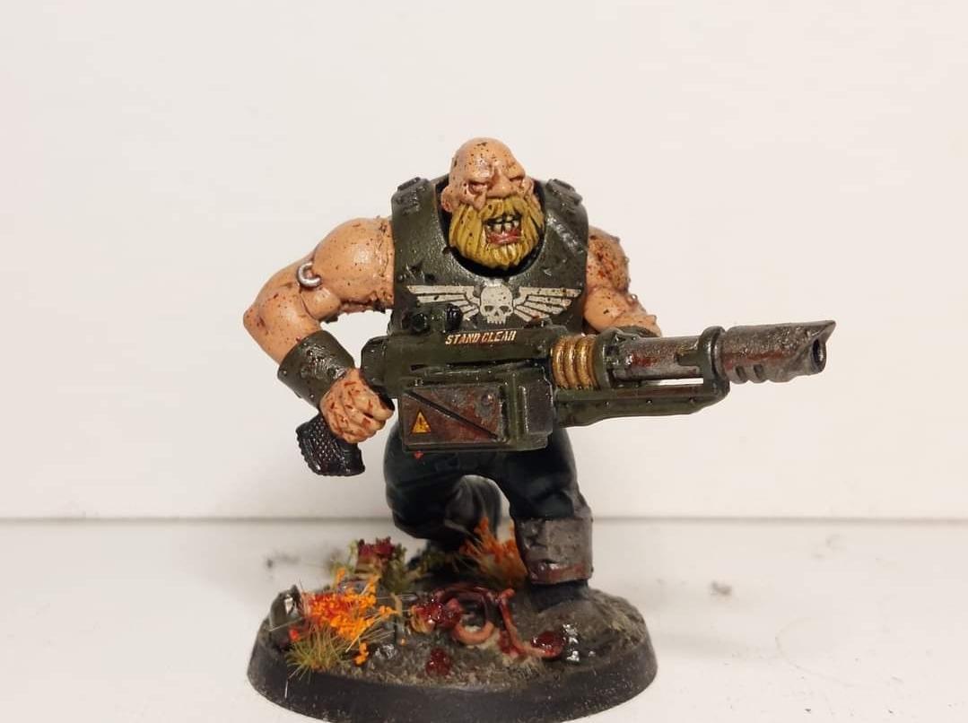 Ogryn with lascannon