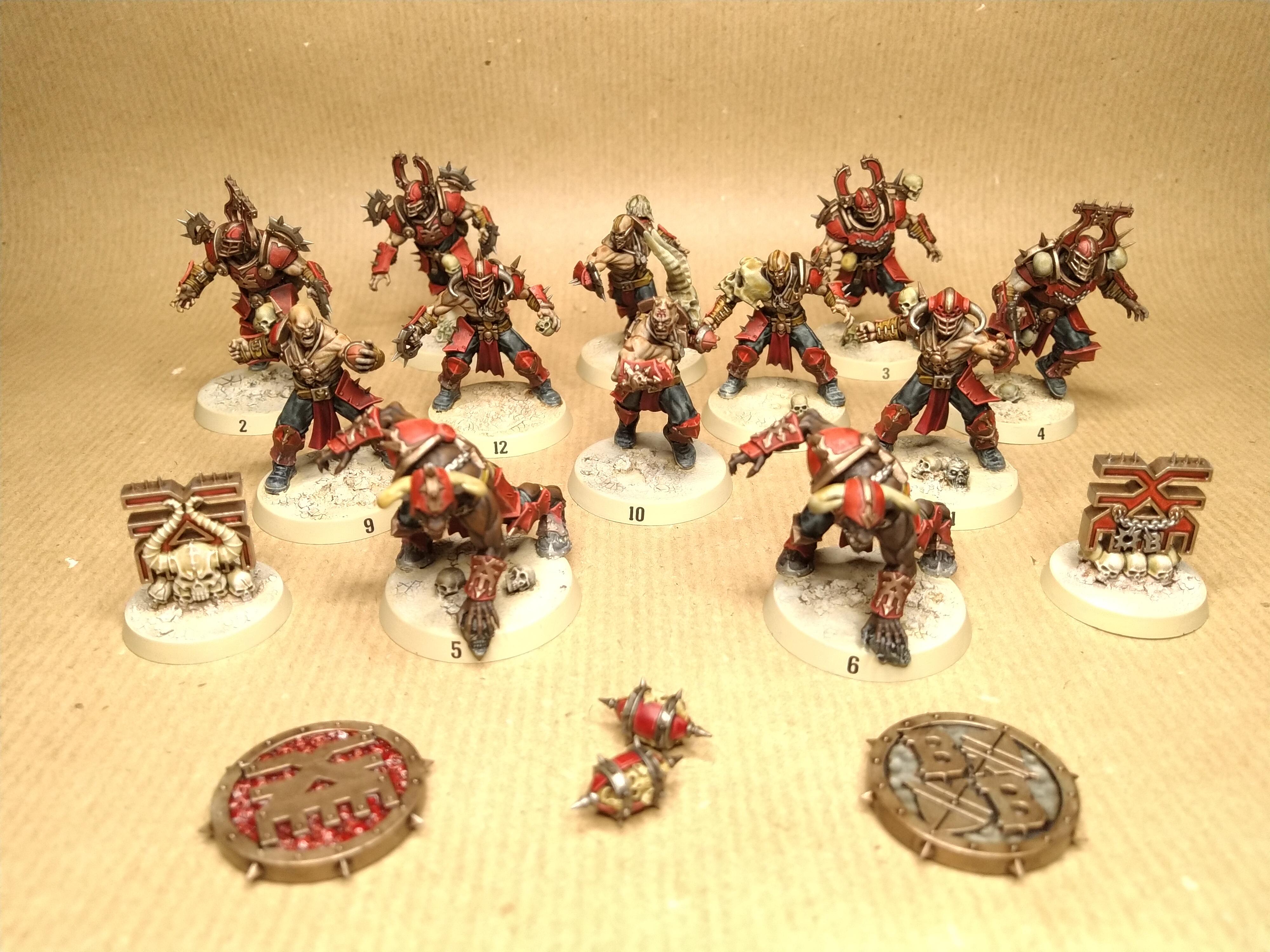 Blood Bowl, Khorne, Red