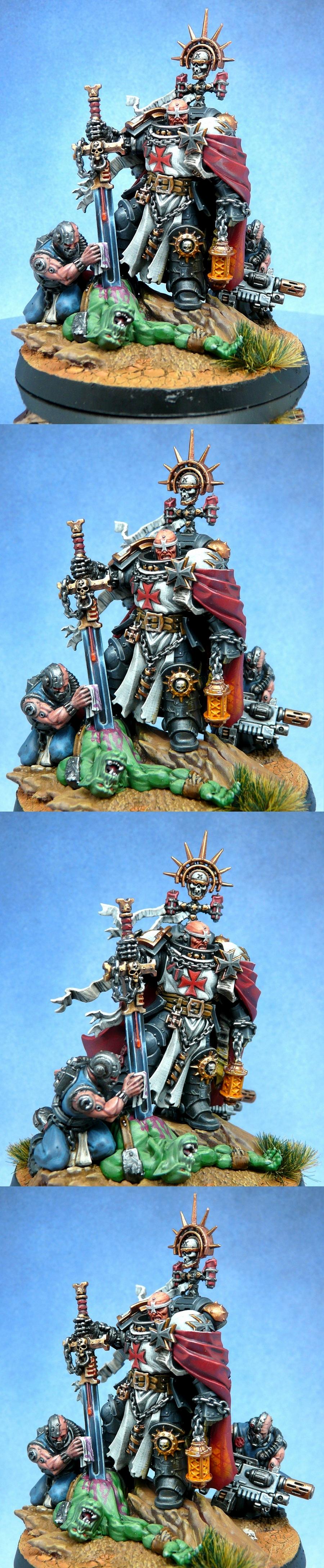 Adeptus Astartes, Black Templars, Helbrecht, High Marshall, Imperial Fists, Primaris, Space Marines