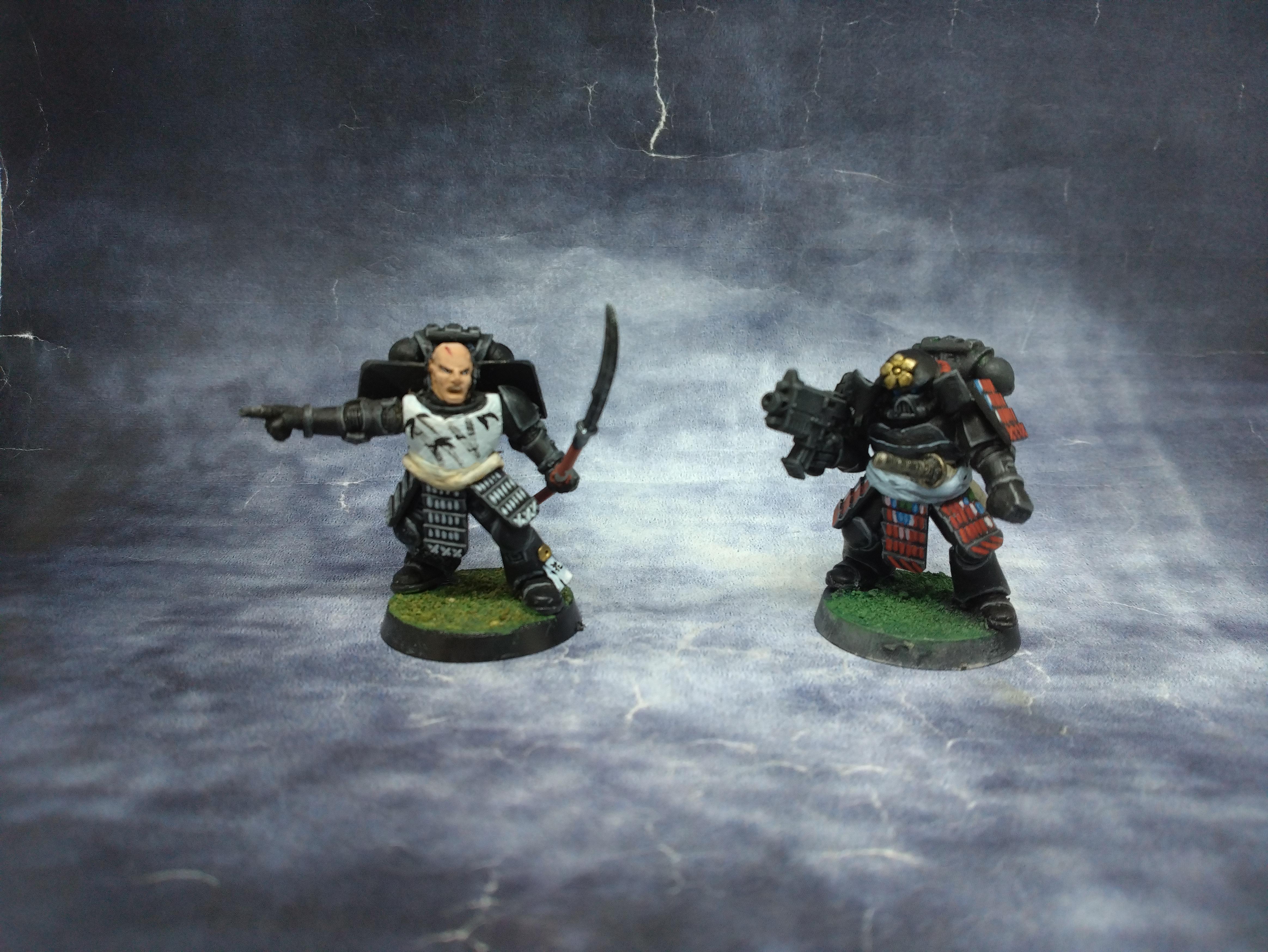 March 2024, Samurai, Space Marines, Work In Progress