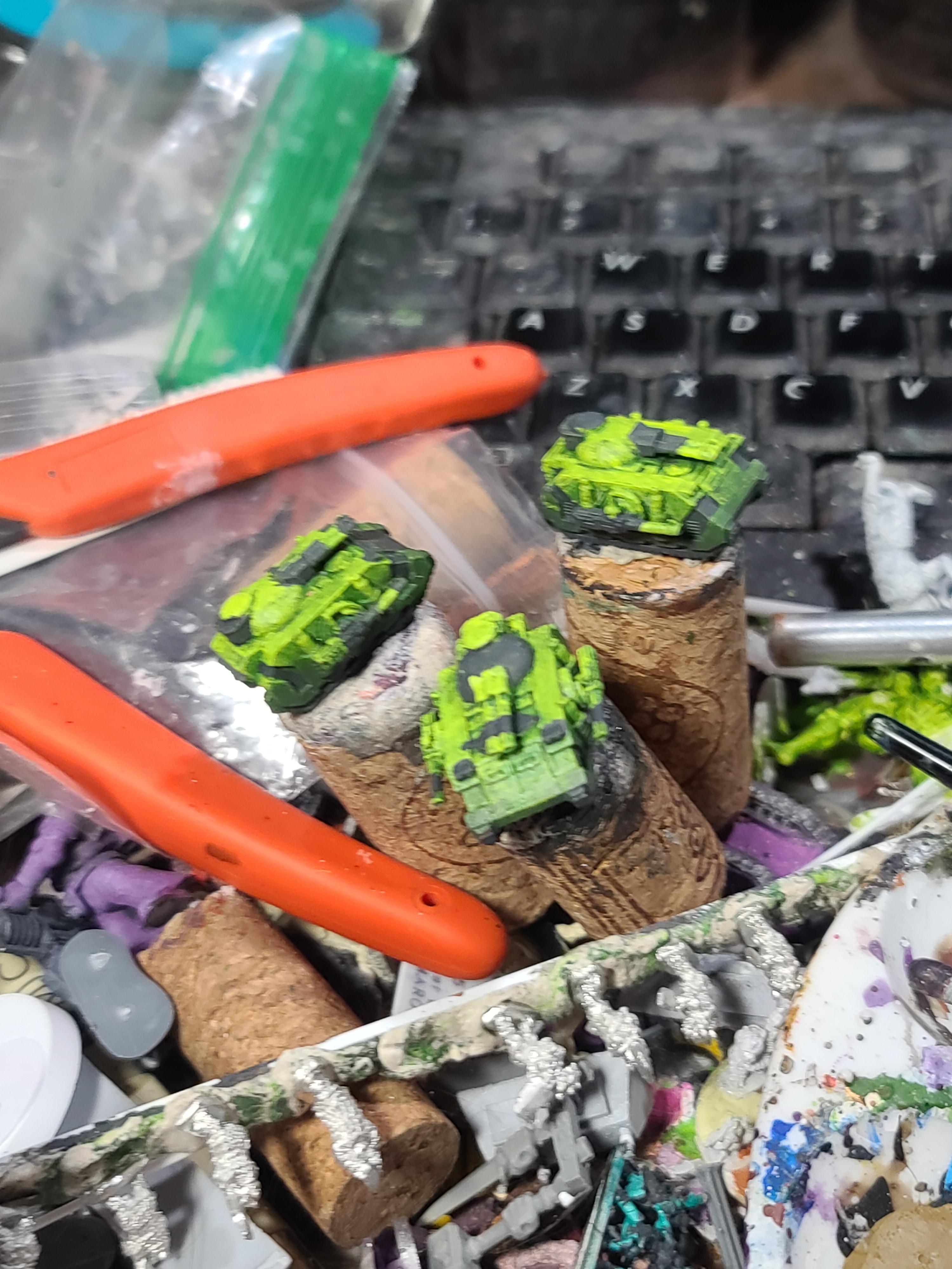 3d Printed, 6mm, Epic, Predator, Salamanders, Space Marines, Tank