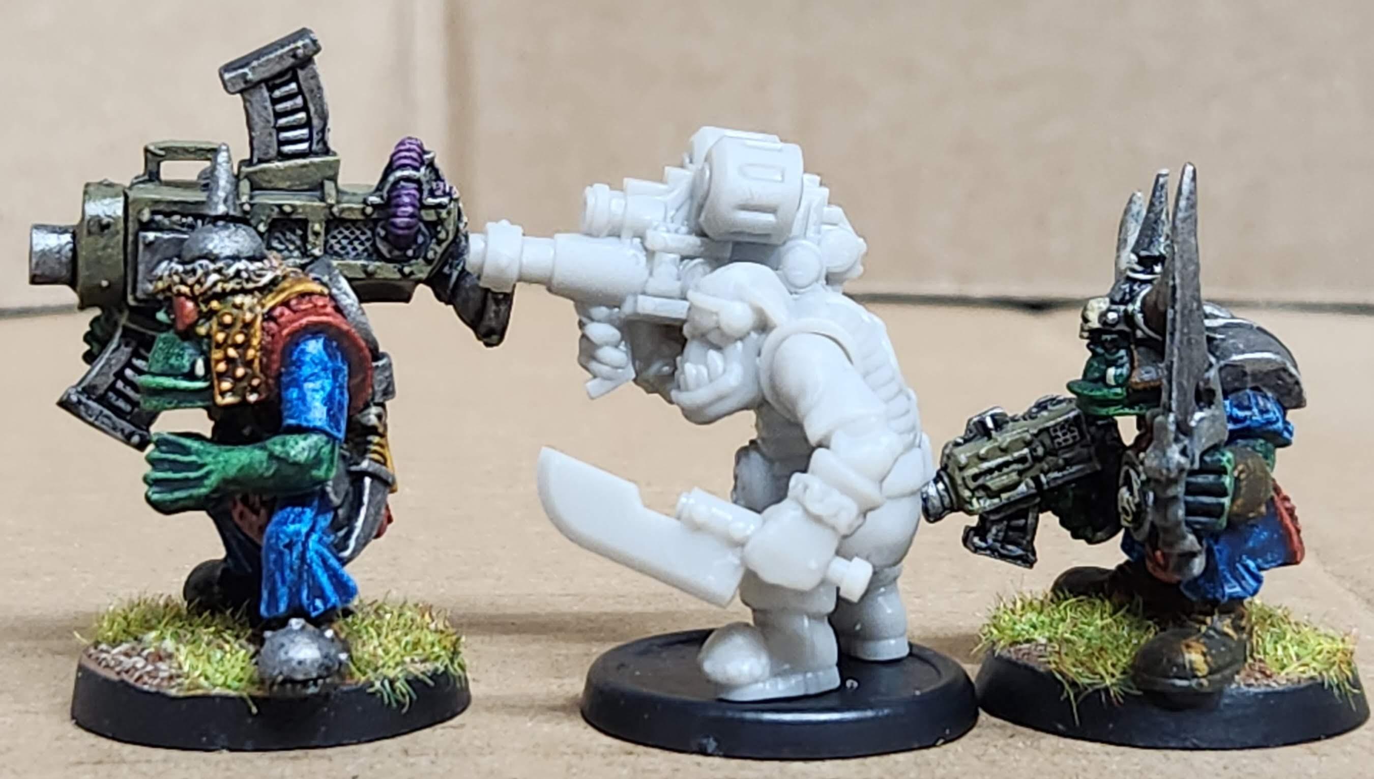 Hobgoblin Digital, Jazz Mantis, Red Nebular, Space Orcs