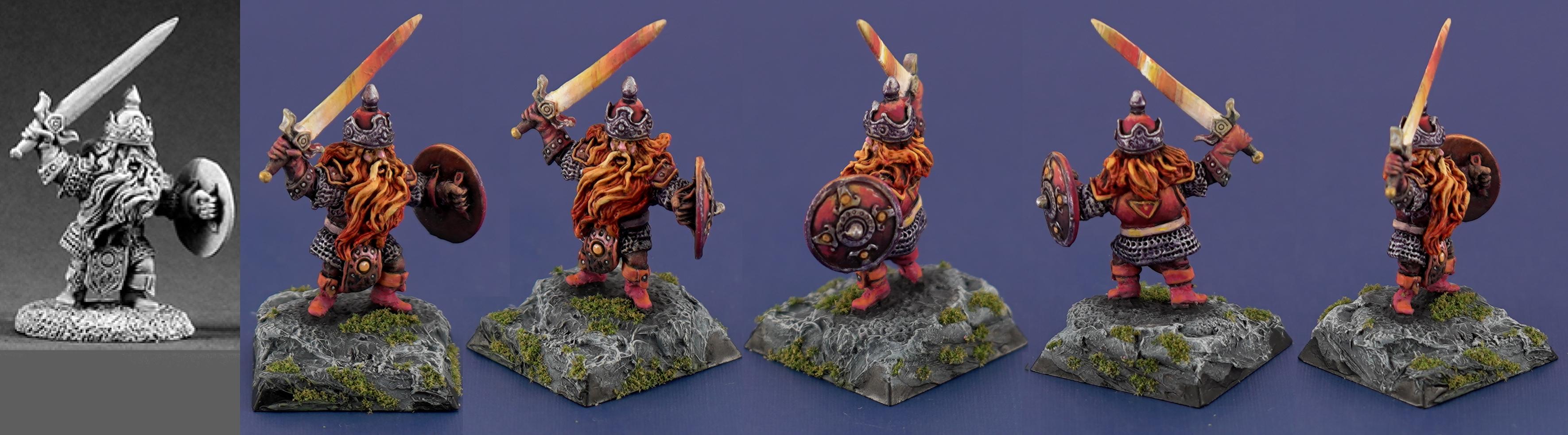 Bones, Bones Black, Dwarves, King Norin, Reaper, Reaper Bones, Silverbeard