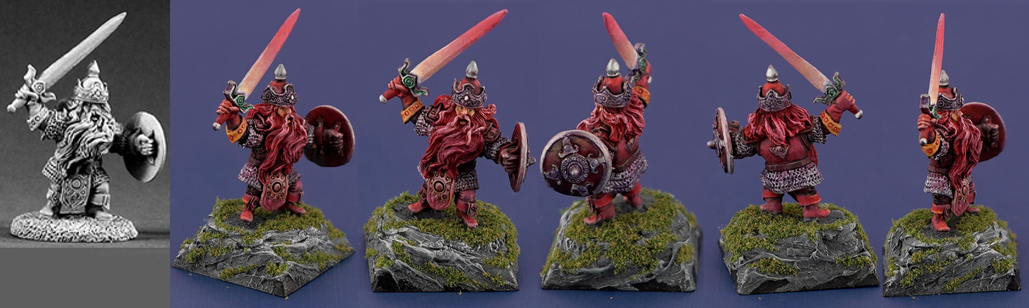 Bones, Bones Black, Dwarves, King Norin, Reaper, Reaper Bones, Silverbeard