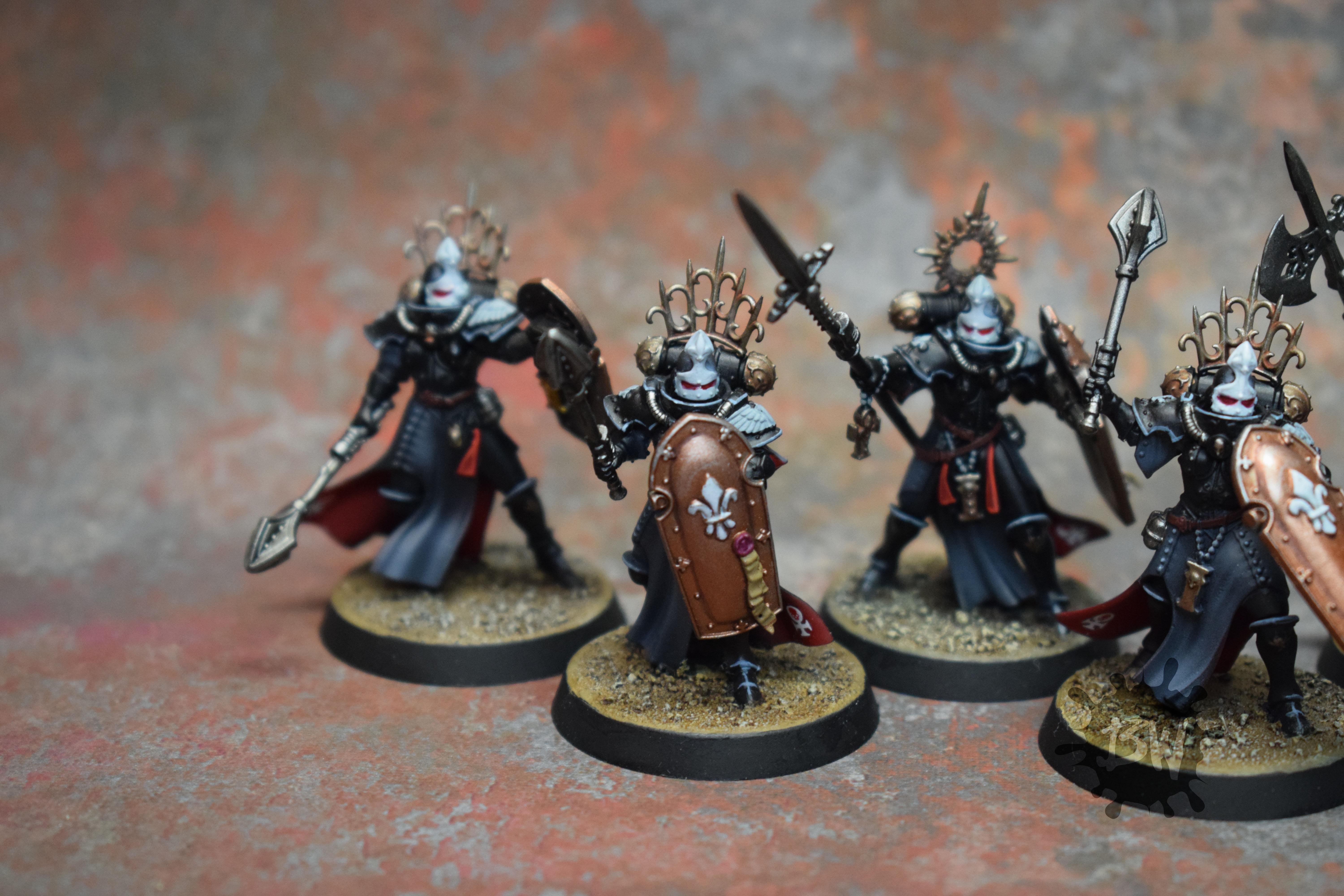 Adepta Sororitay, Celestian Sacresants, Games Workshop, Warhammer 40,000