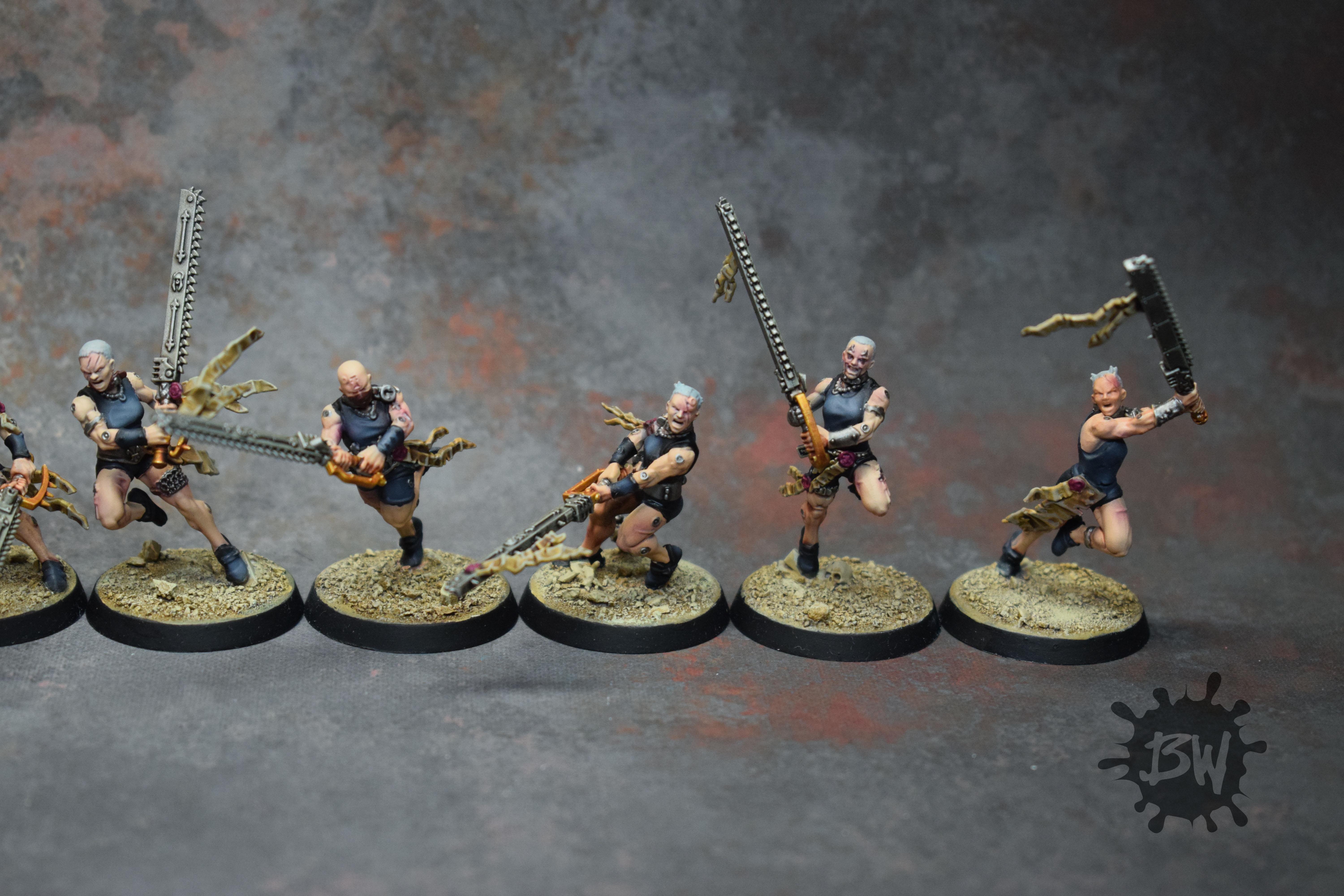 Adepta Sororitay, Games Workshop, Repentia Squad, Warhammer 40,000